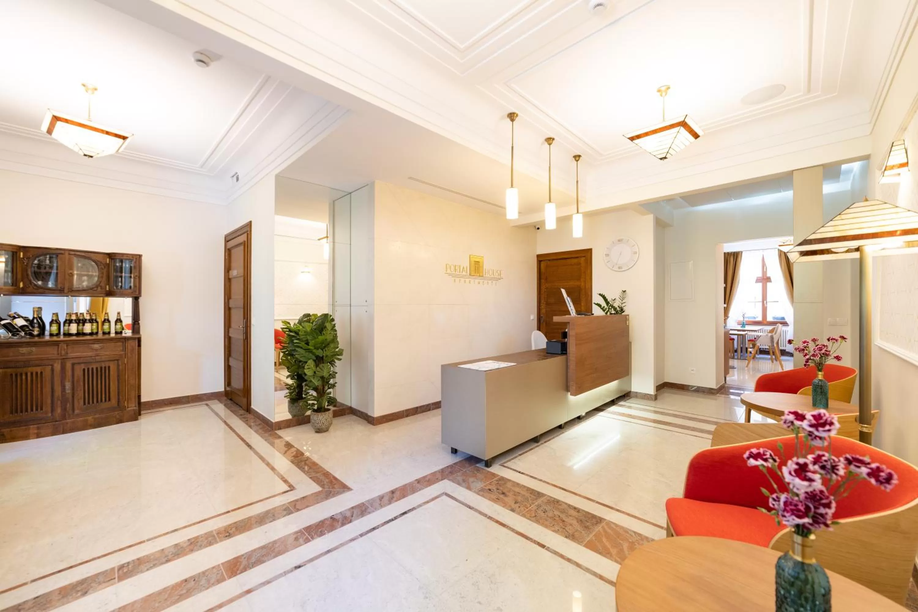 Lobby or reception in Portal House Apartments