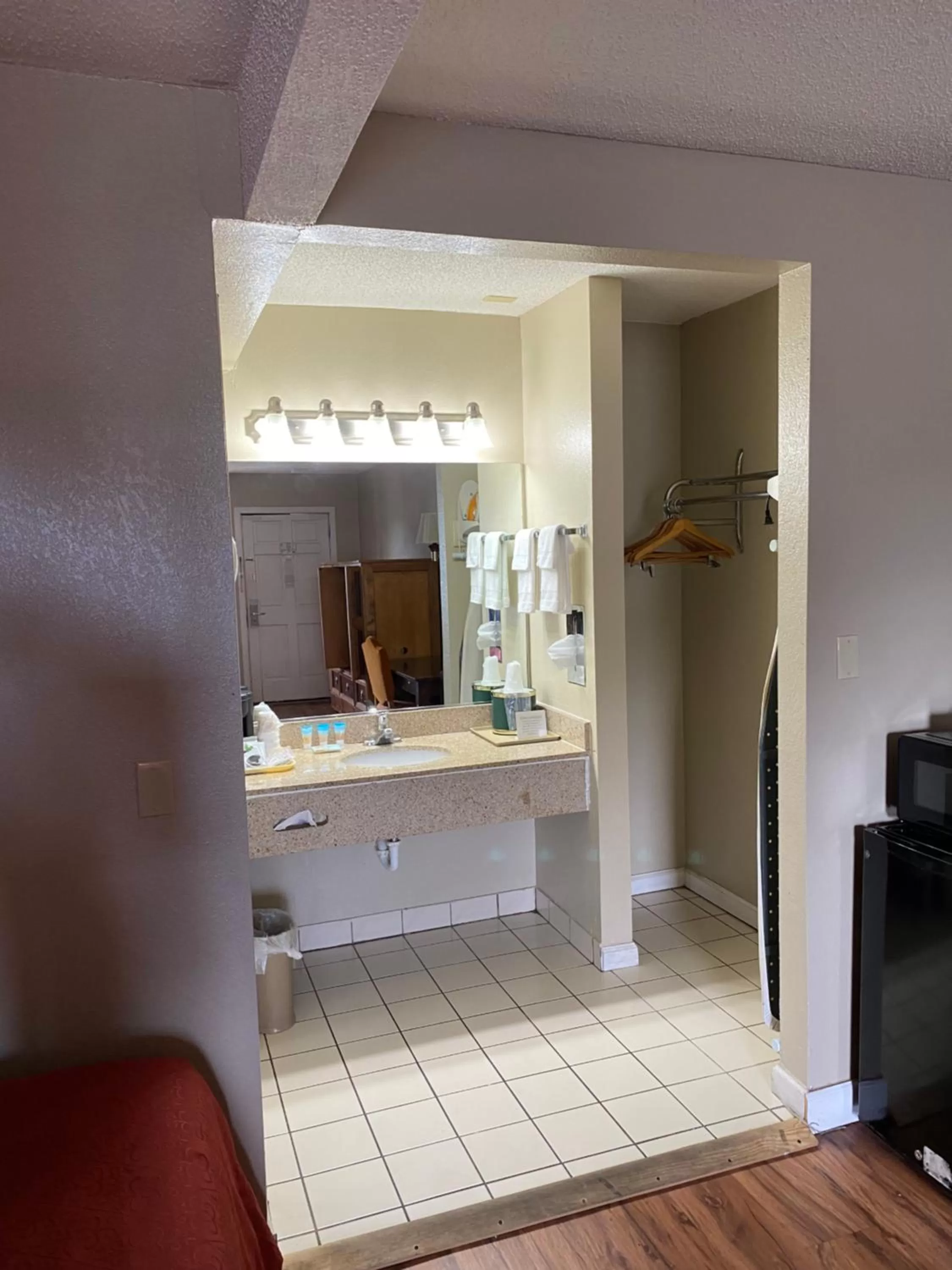 Bathroom in Atlantic Shores Inn and Suites