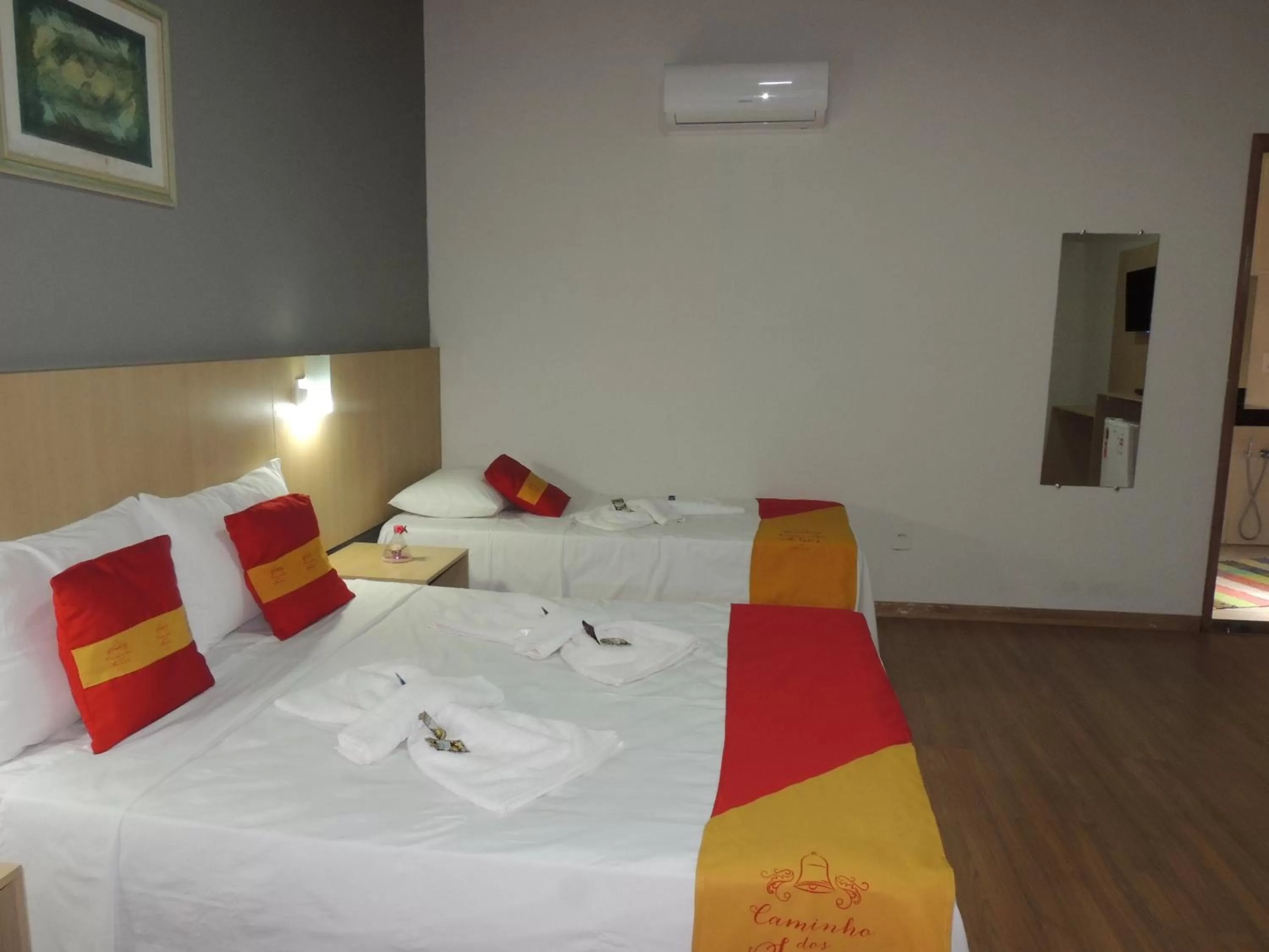 Bedroom, Bed in Pousada Caminho Dos Sinos