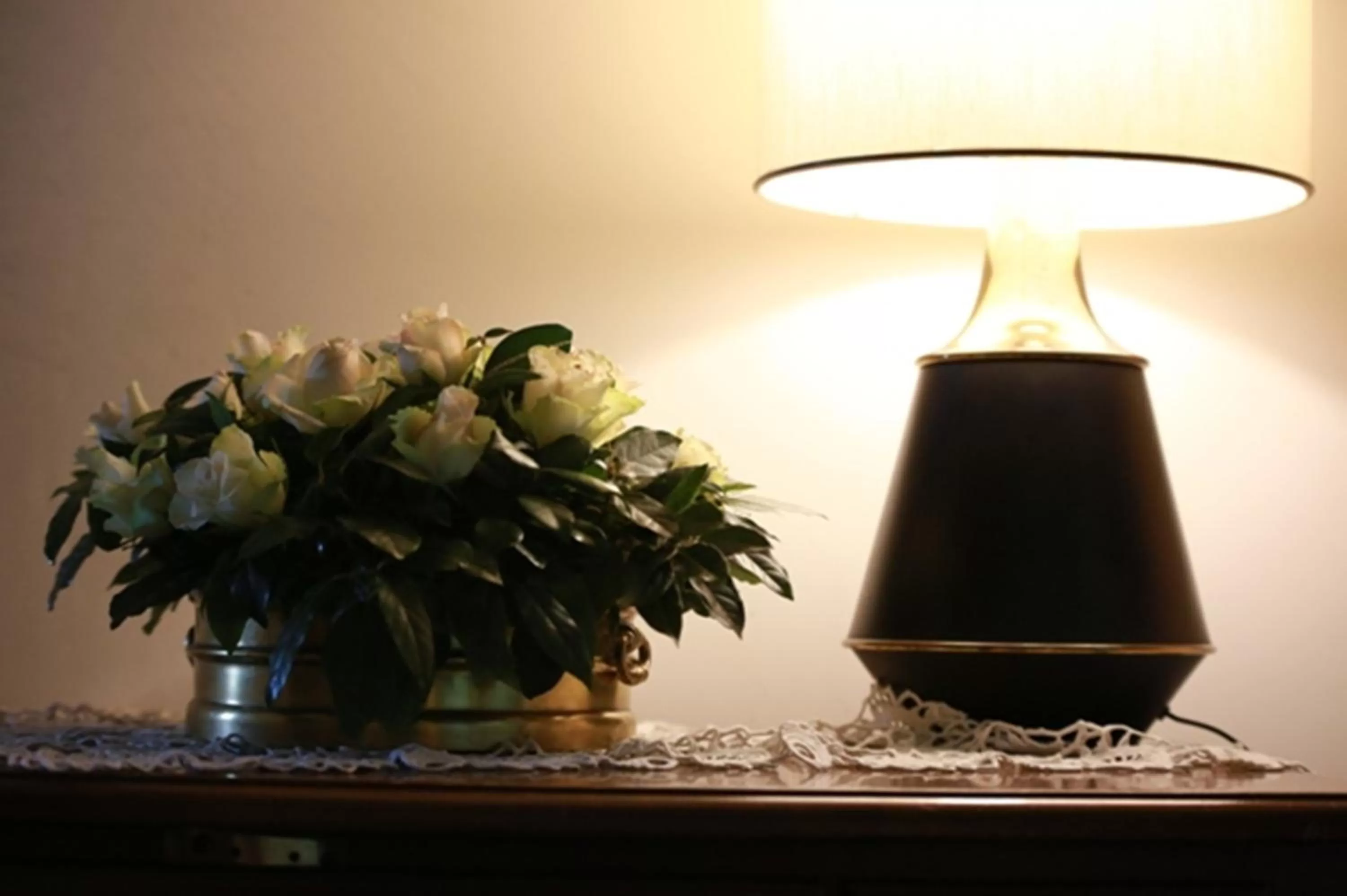 Communal lounge/ TV room in Hotel Al Posta