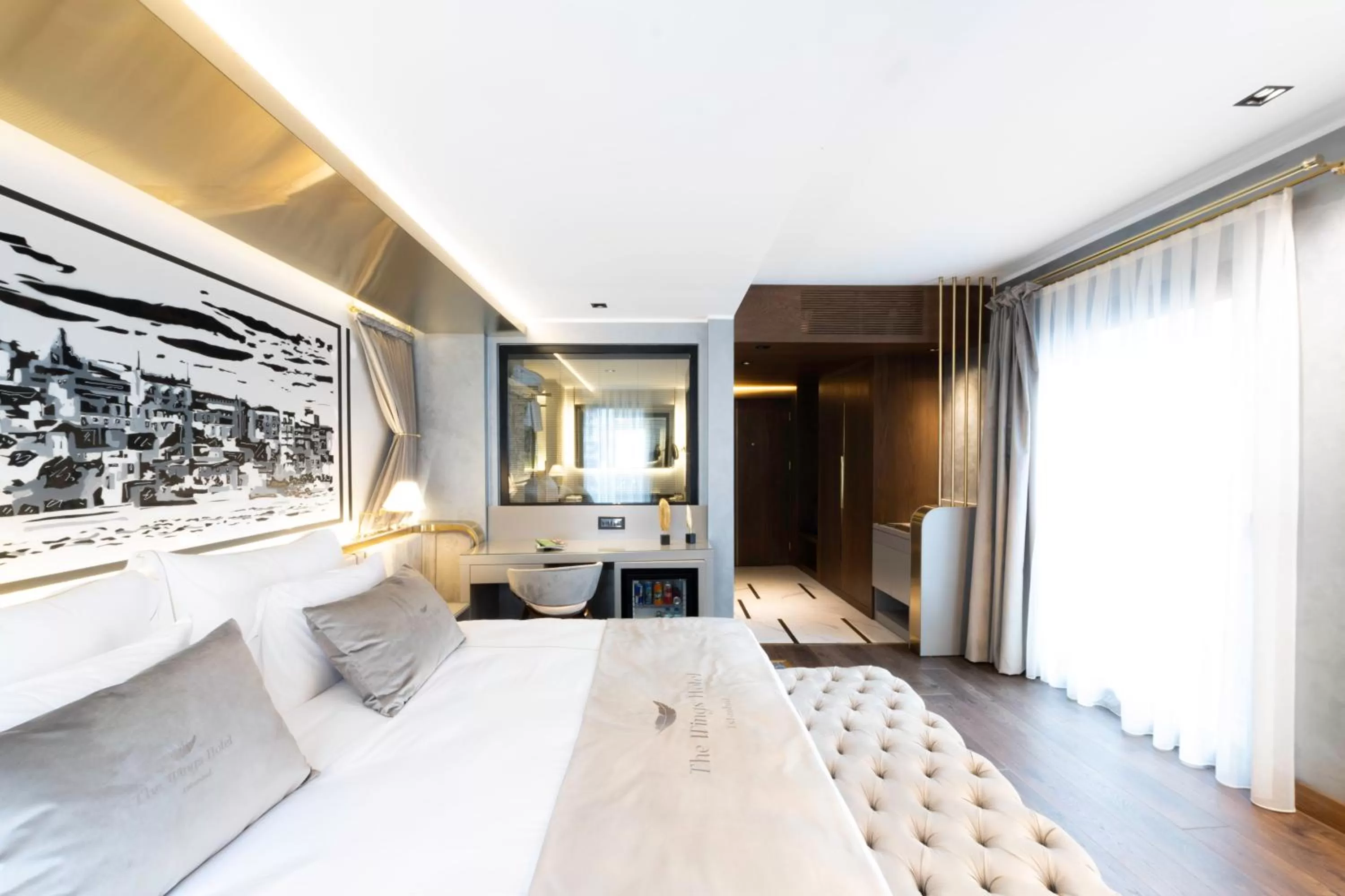 Photo of the whole room, Bed in The Wings Hotel Istanbul