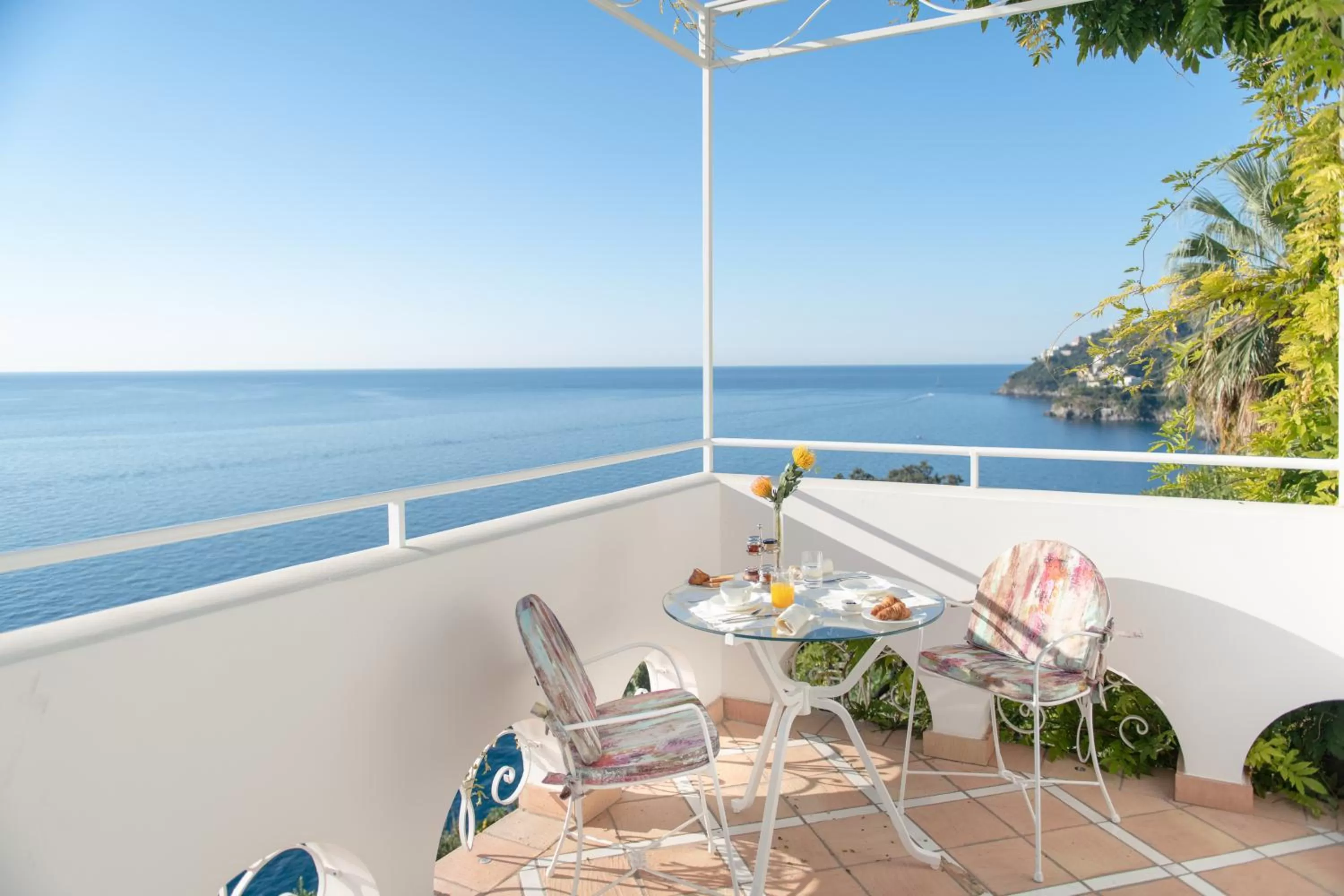 Balcony/Terrace in Hotel Santa Caterina