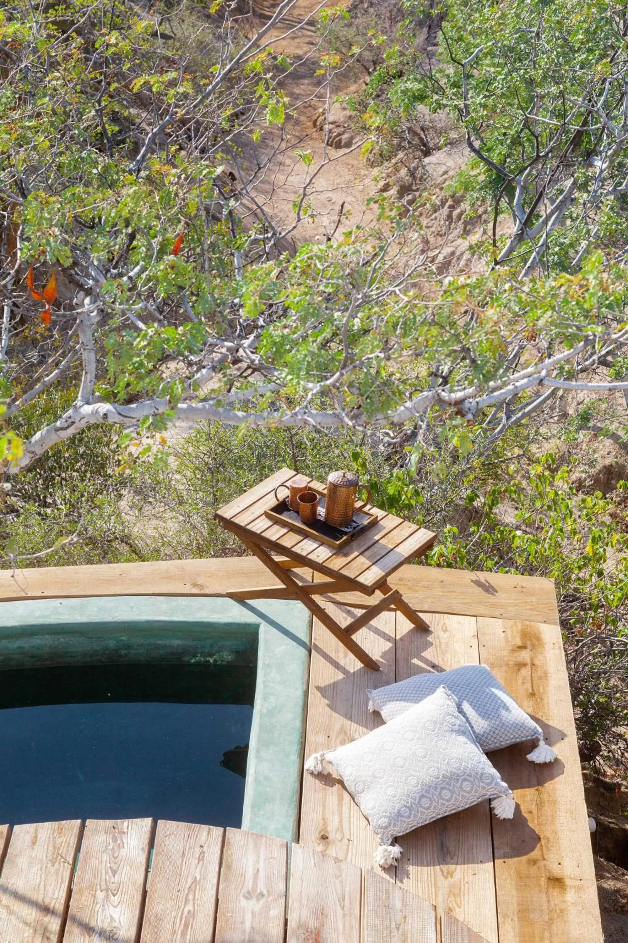 Balcony/Terrace in The White Lodge