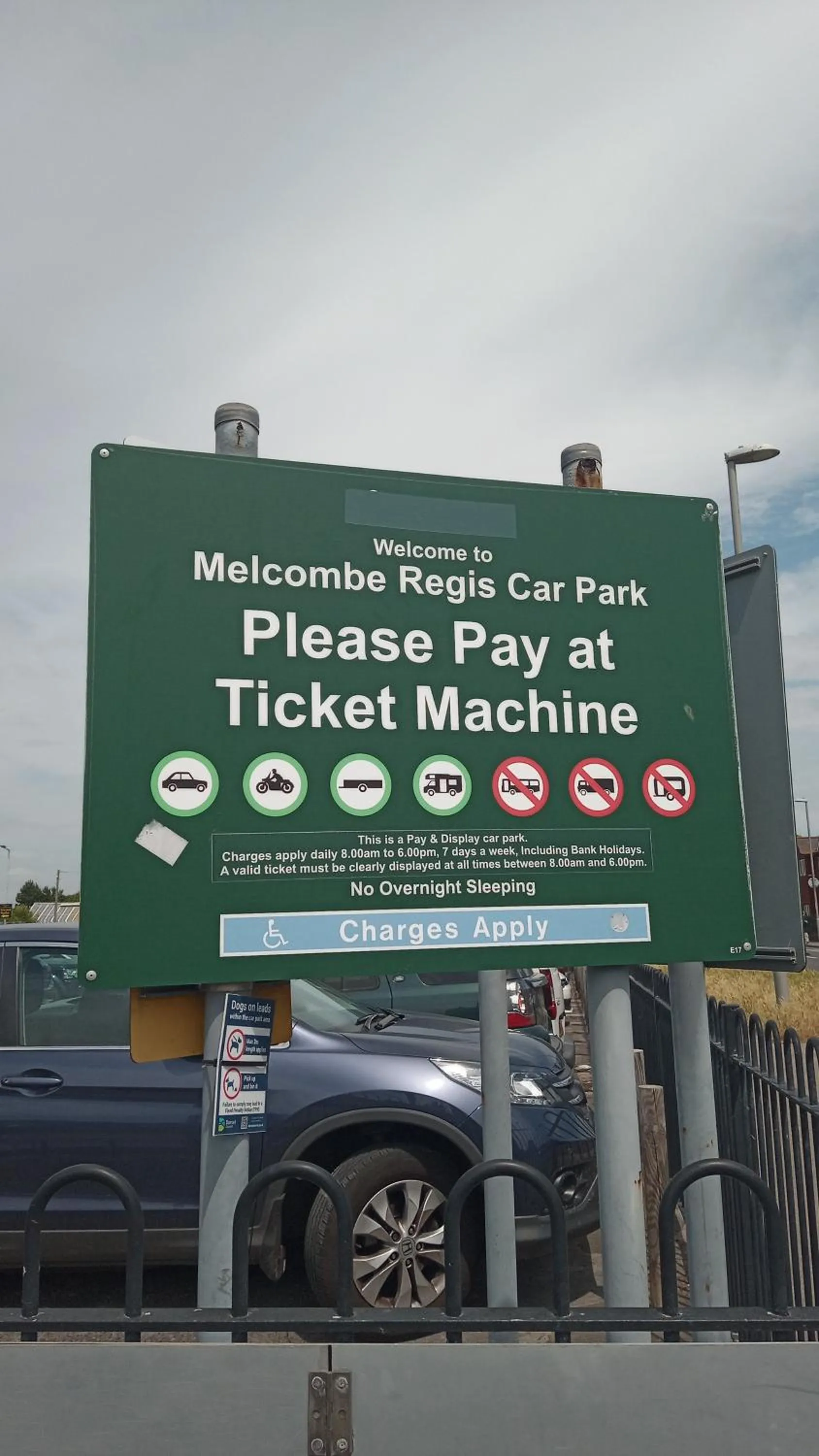 Parking in The Wilton Weymouth