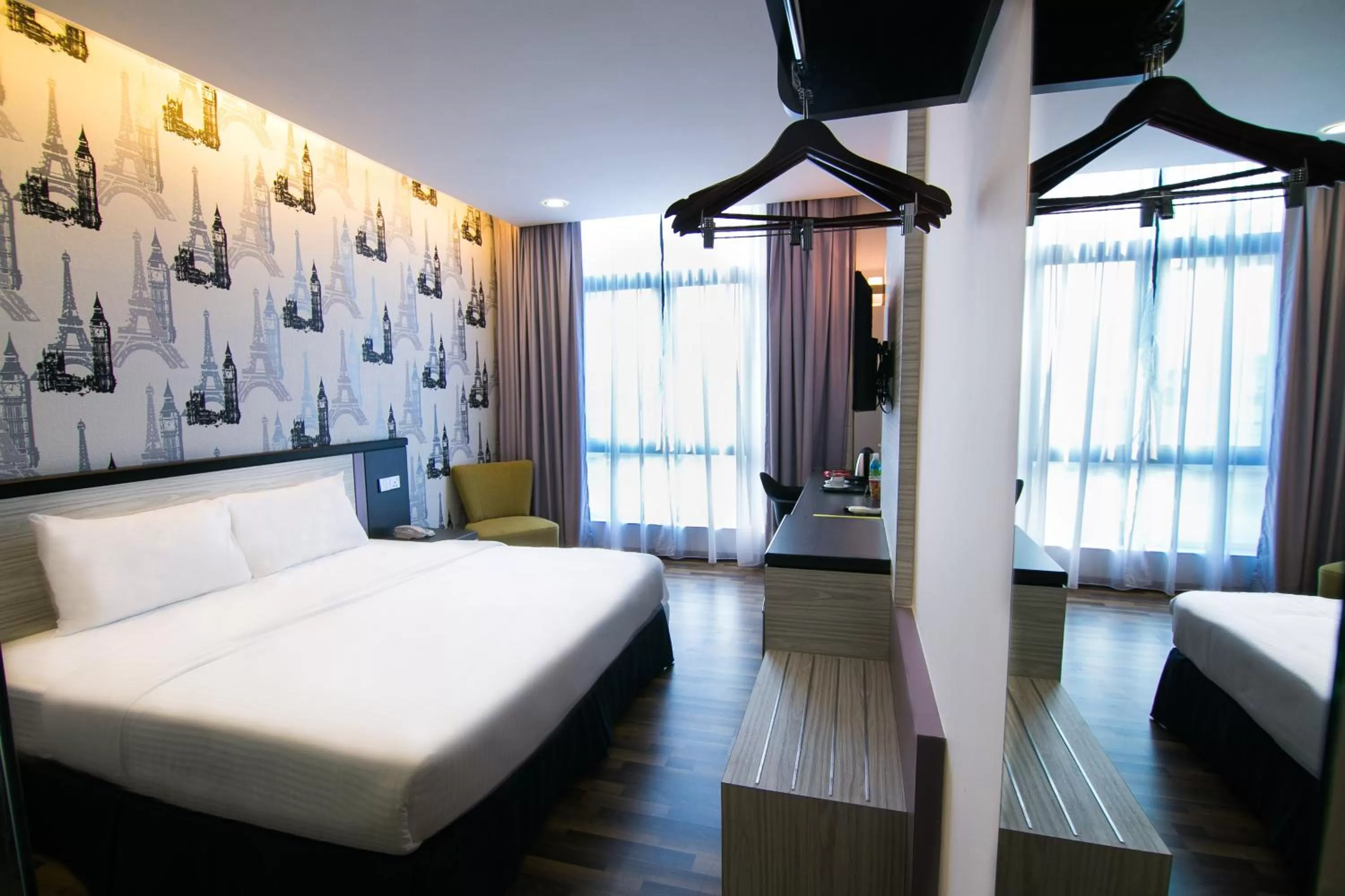 Photo of the whole room, Bed in INDRA HOTEL - BOUTIQUE SUITES