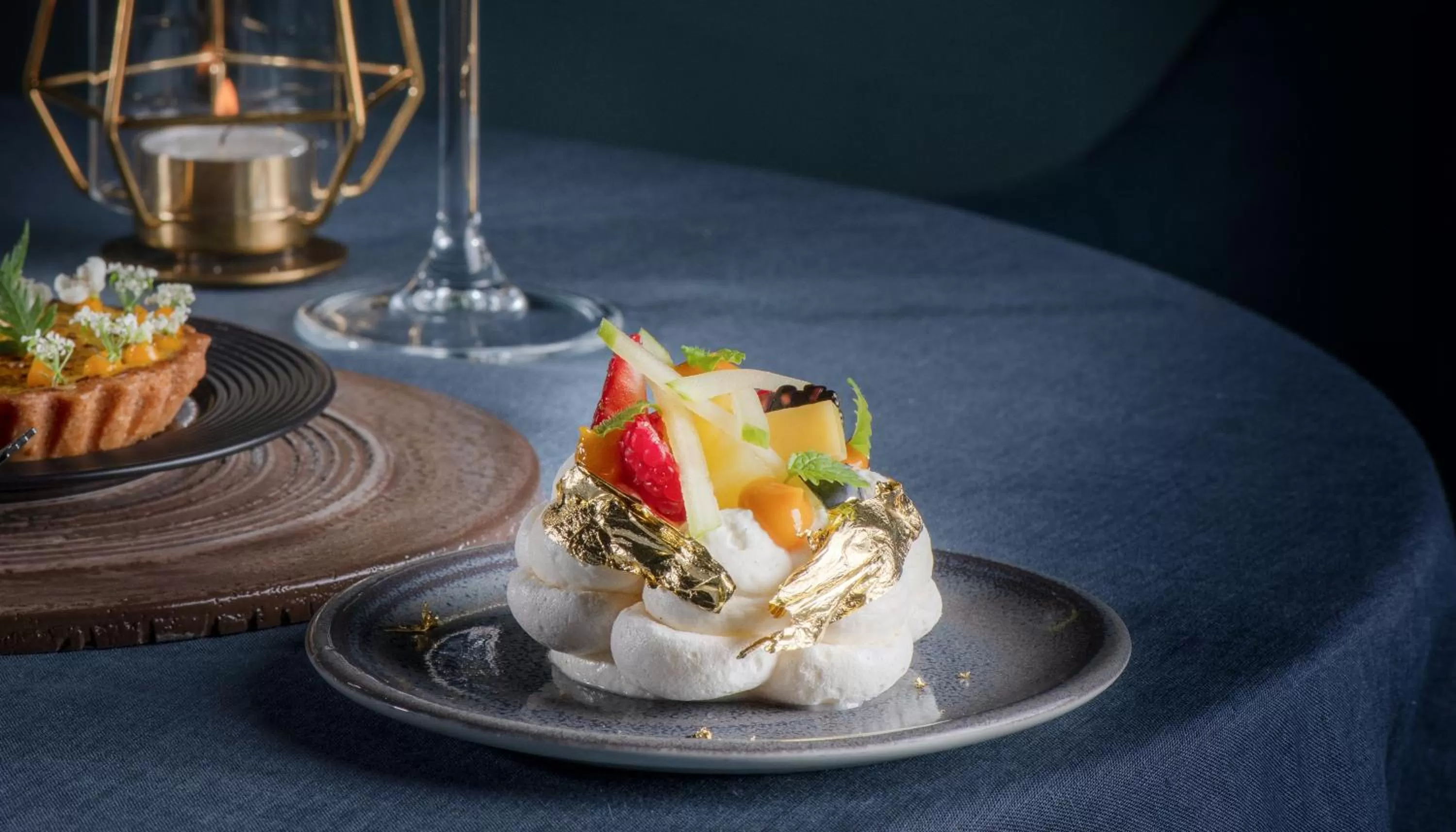 Food close-up in Judge's Lodging