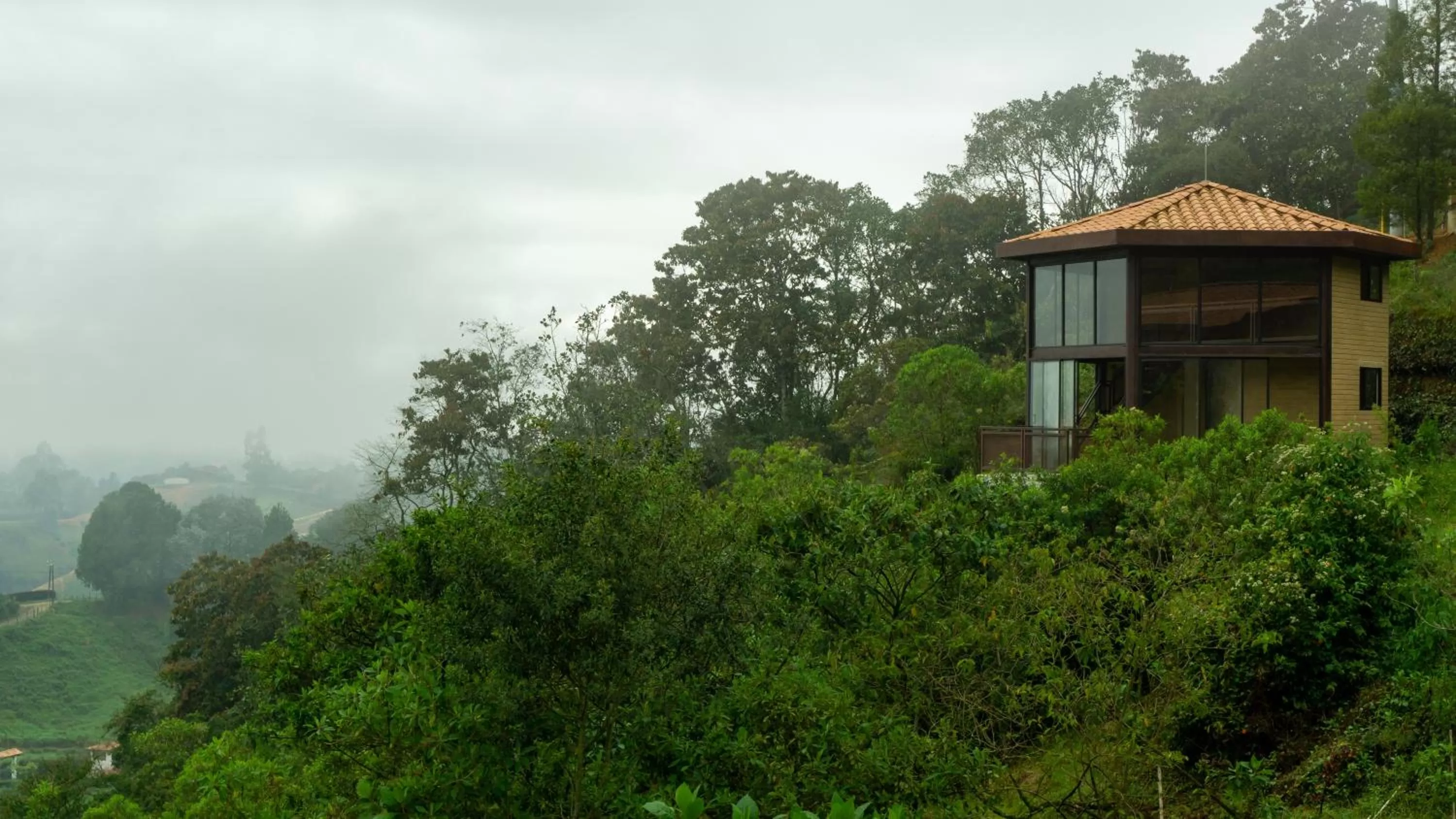 Mountain view in Cannúa Lodge Hotel