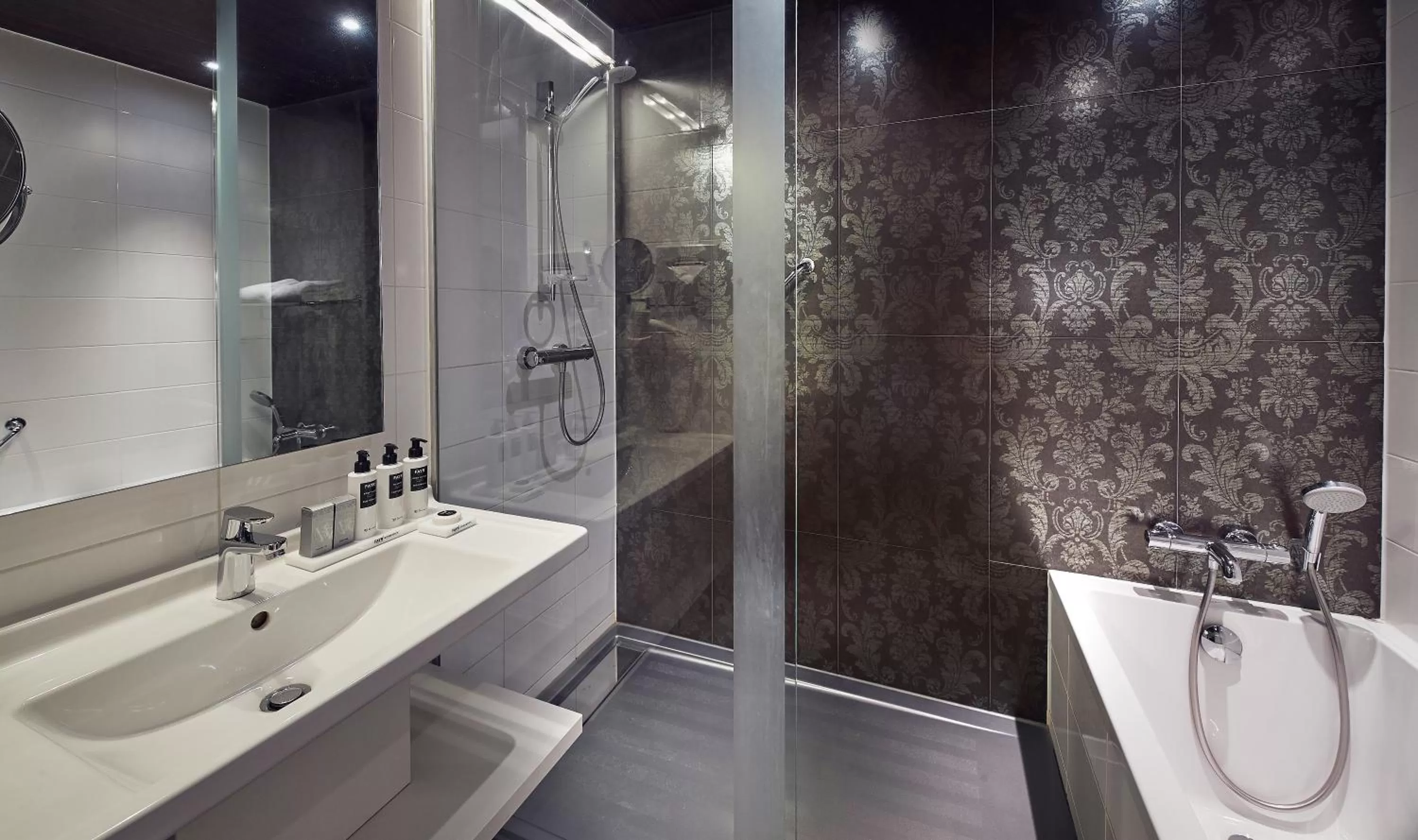 Bathroom in WestCord Fashion Hotel Amsterdam