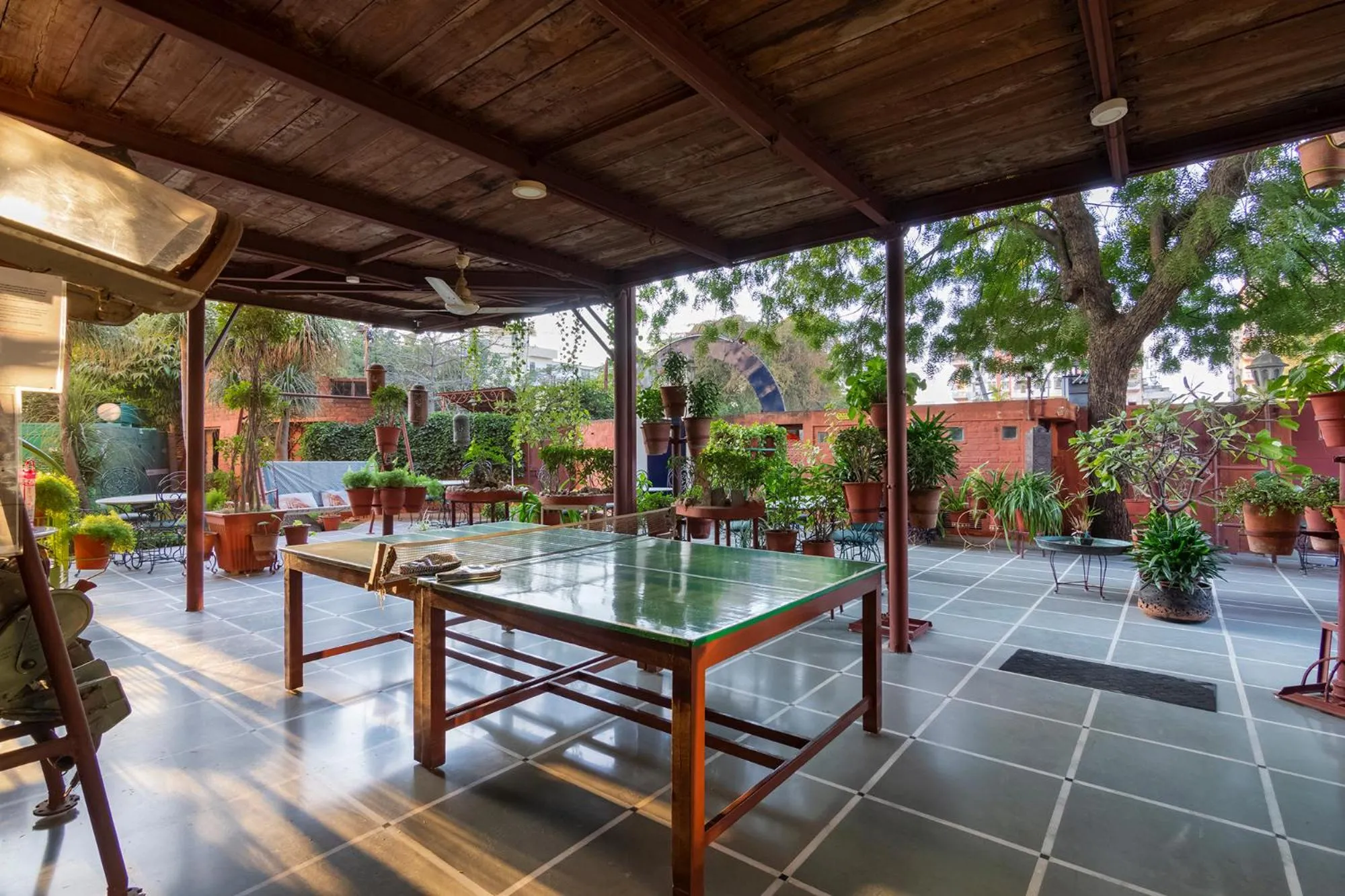 Table tennis in Jaipur Inn