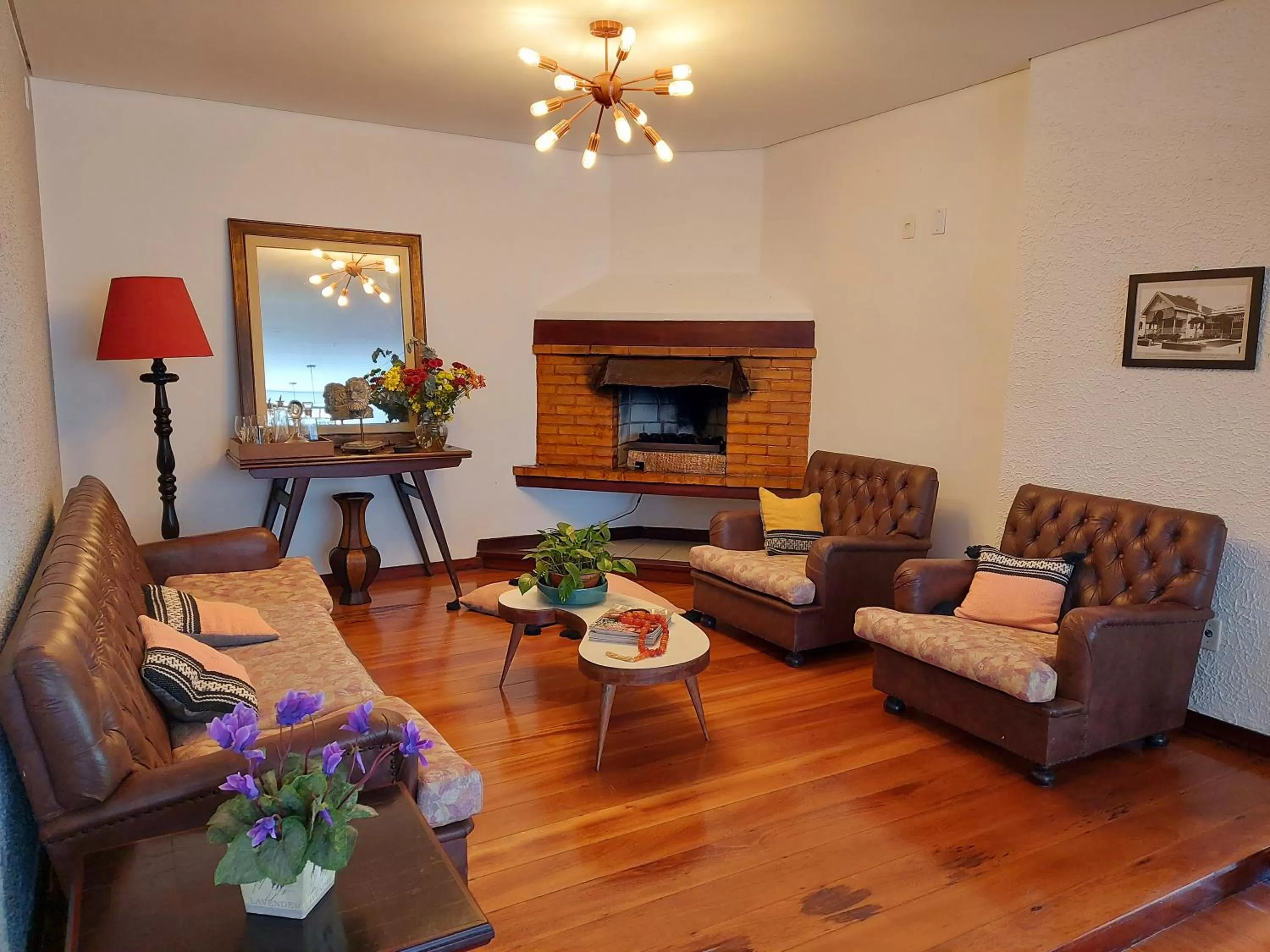 Living room in Hotel Mount Everest