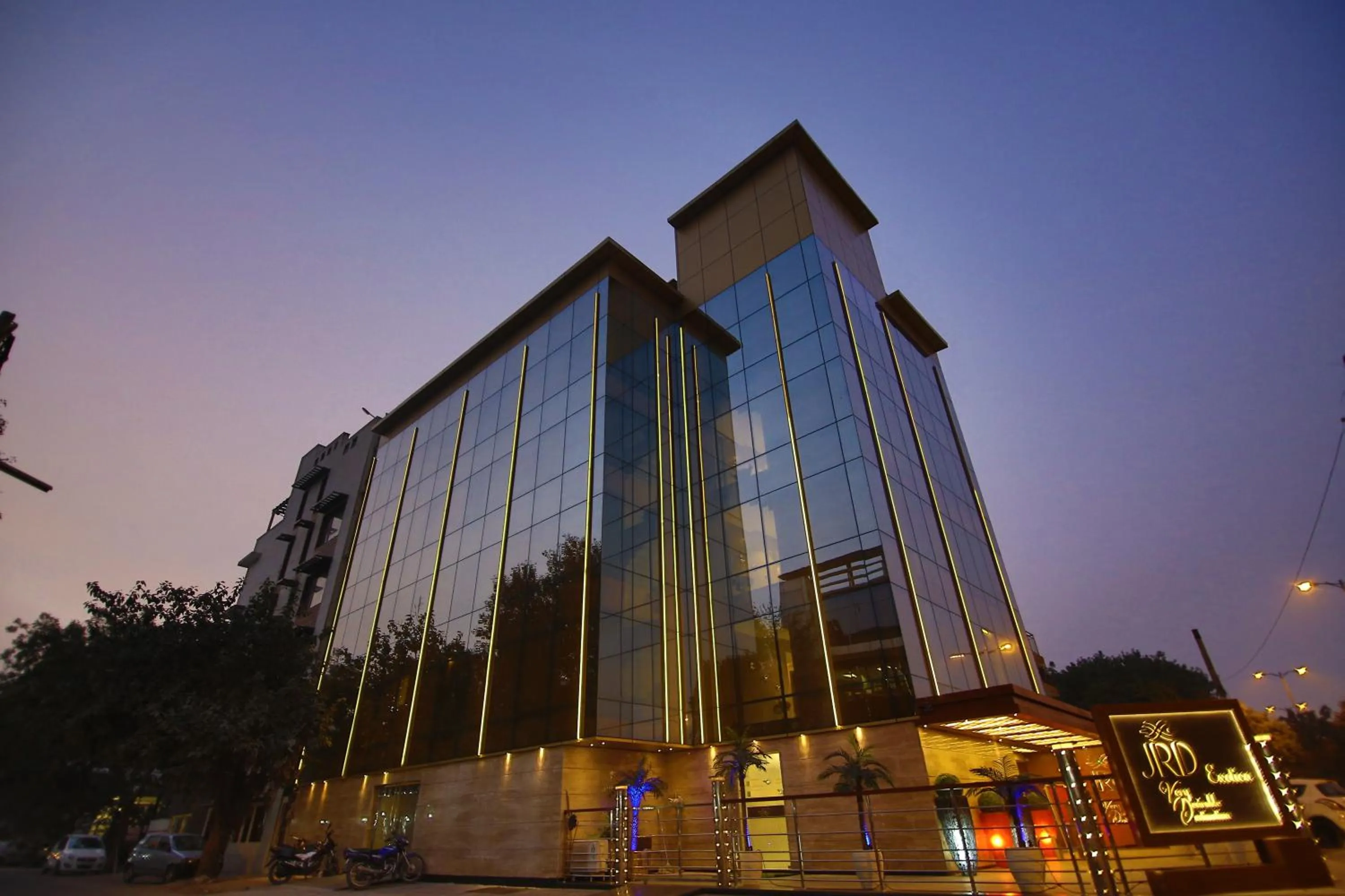 Facade/entrance in Hotel JRD Exotica-Business Hotel