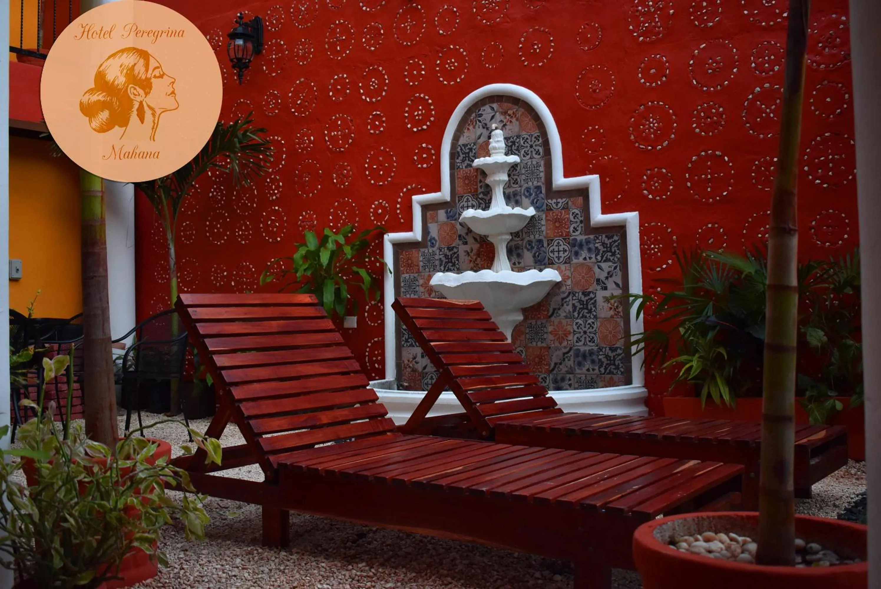 Garden in Hotel Peregrina