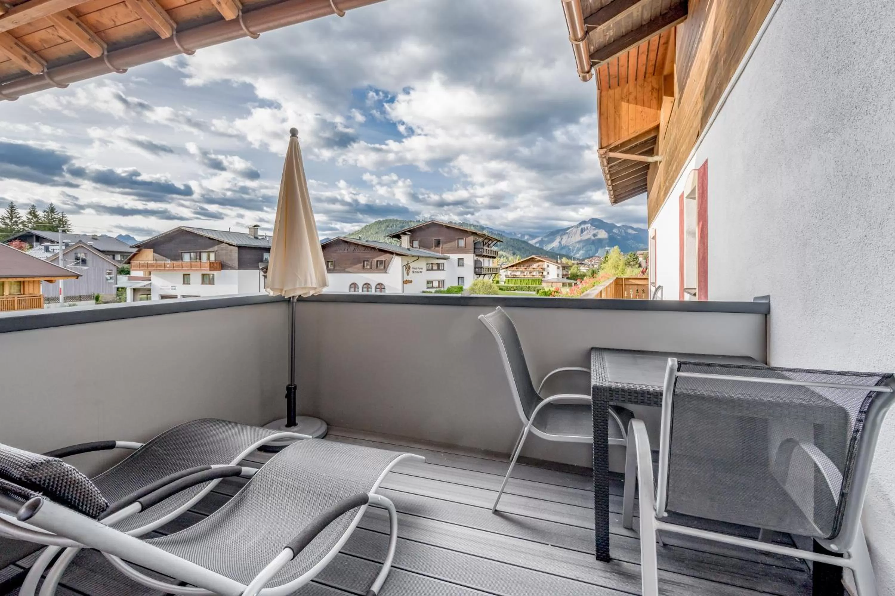 Balcony/Terrace in Hotel Zum Gourmet