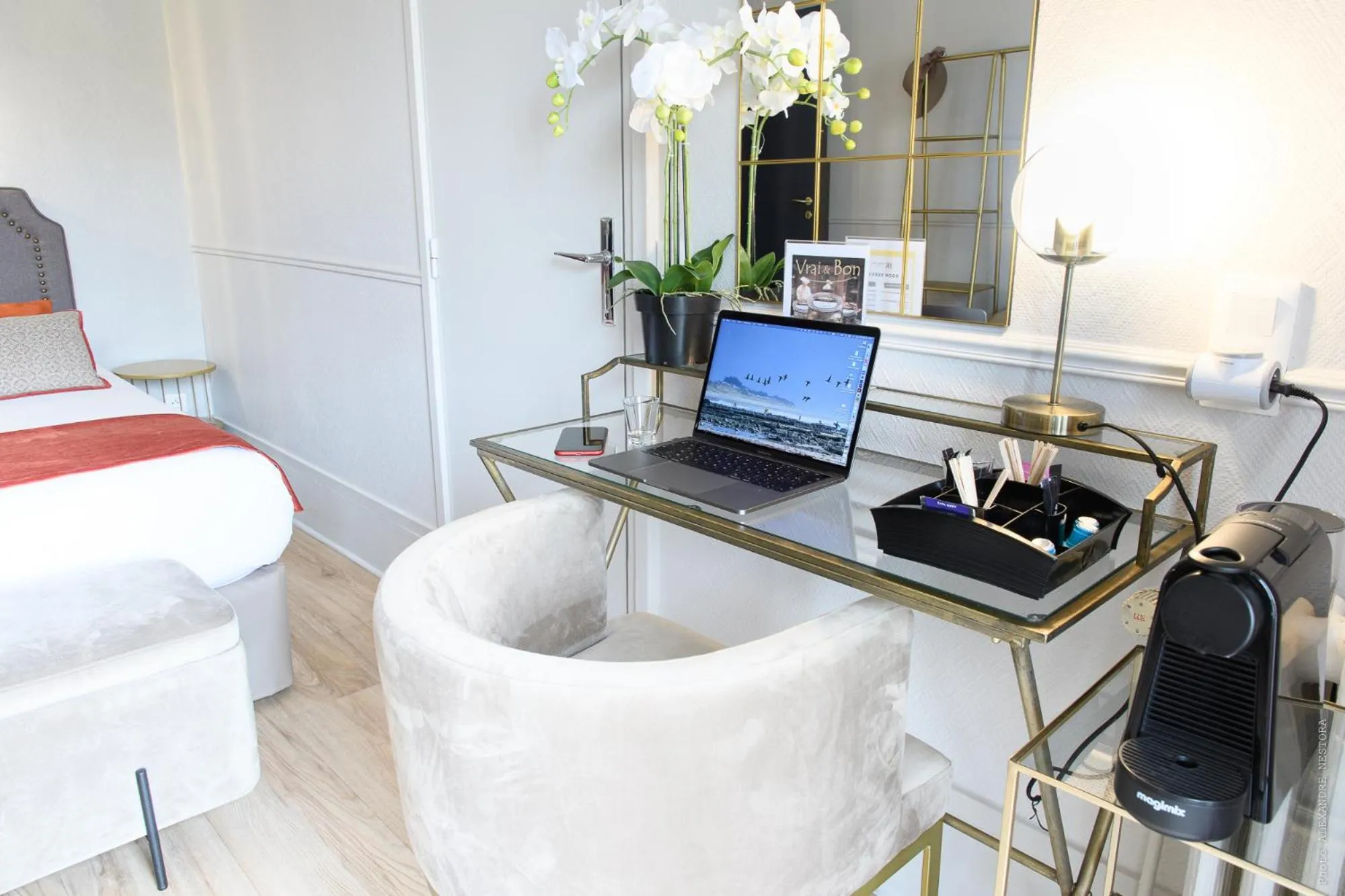 Seating area in A l'Hôtel Des Roys