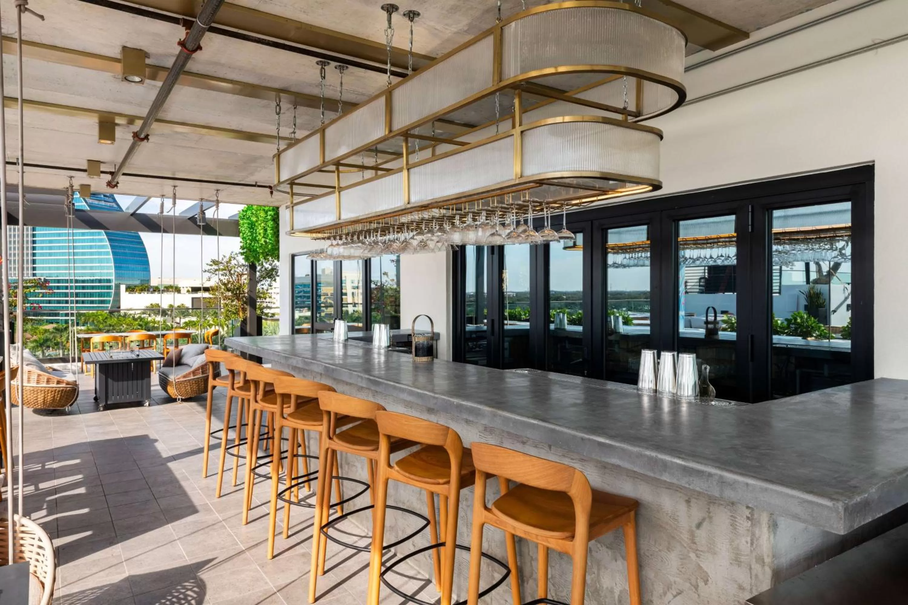 Lounge or bar in Dolce by Wyndham Hollywood