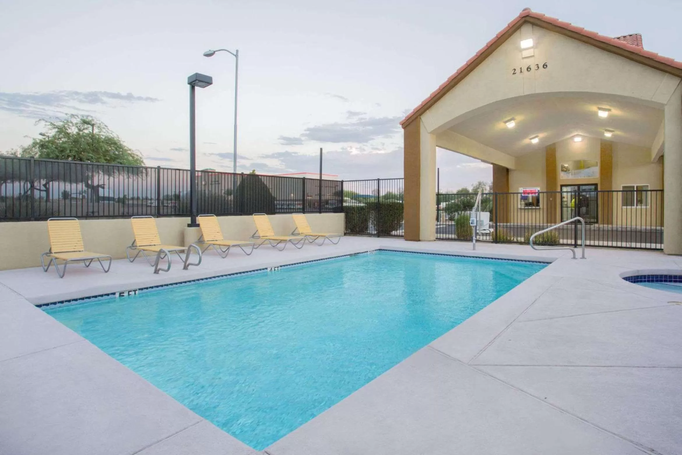 Swimming pool in Days Inn by Wyndham Phoenix North