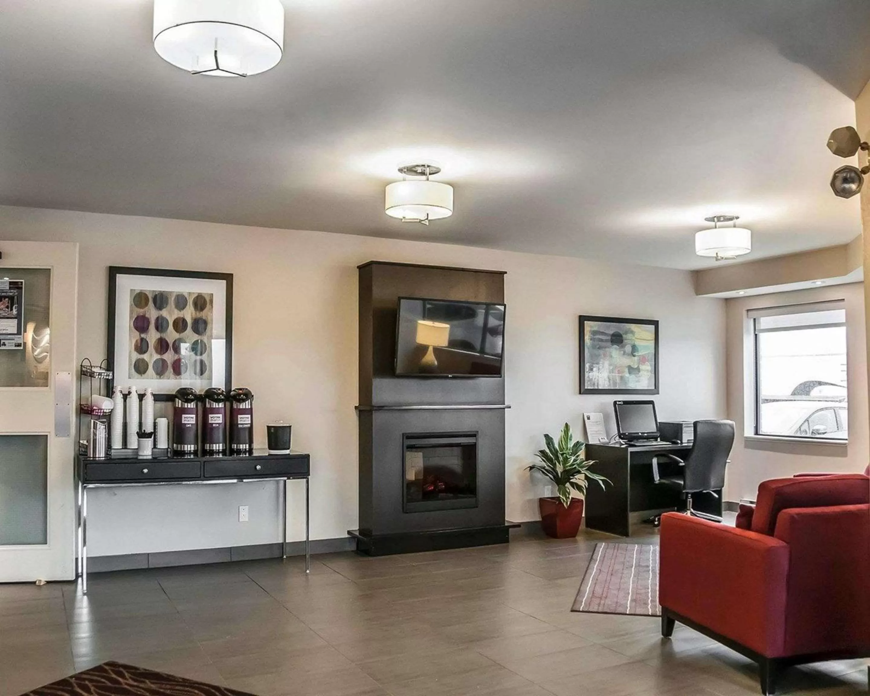 Lobby or reception in Comfort Inn