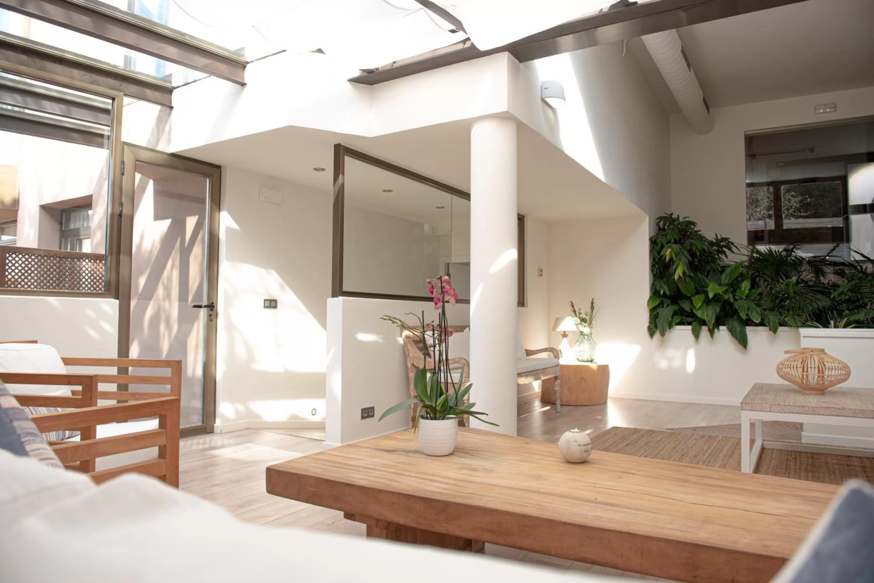 Seating area in El Petit Convent