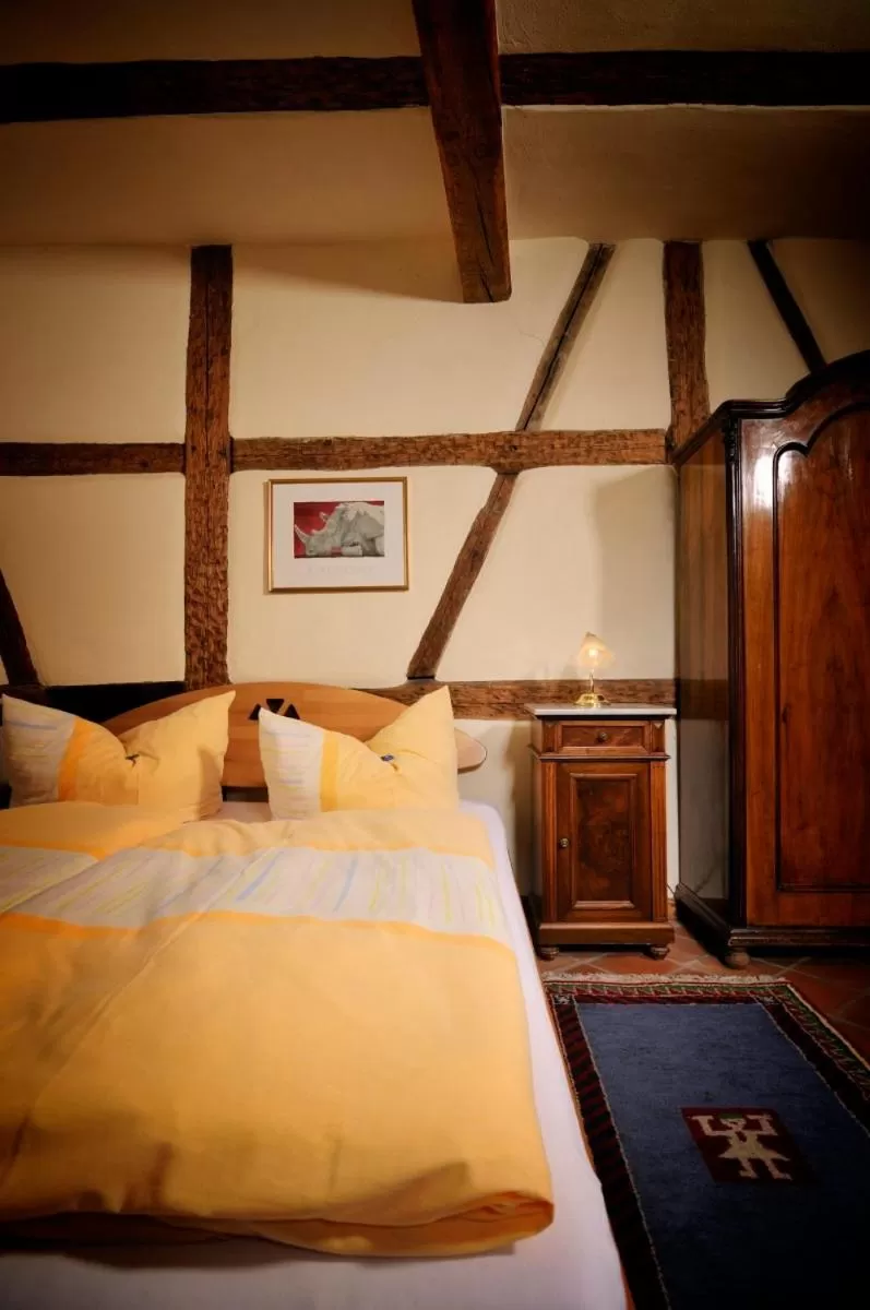 Bed in Matsch - Plauens älteste Gastwirtschaft