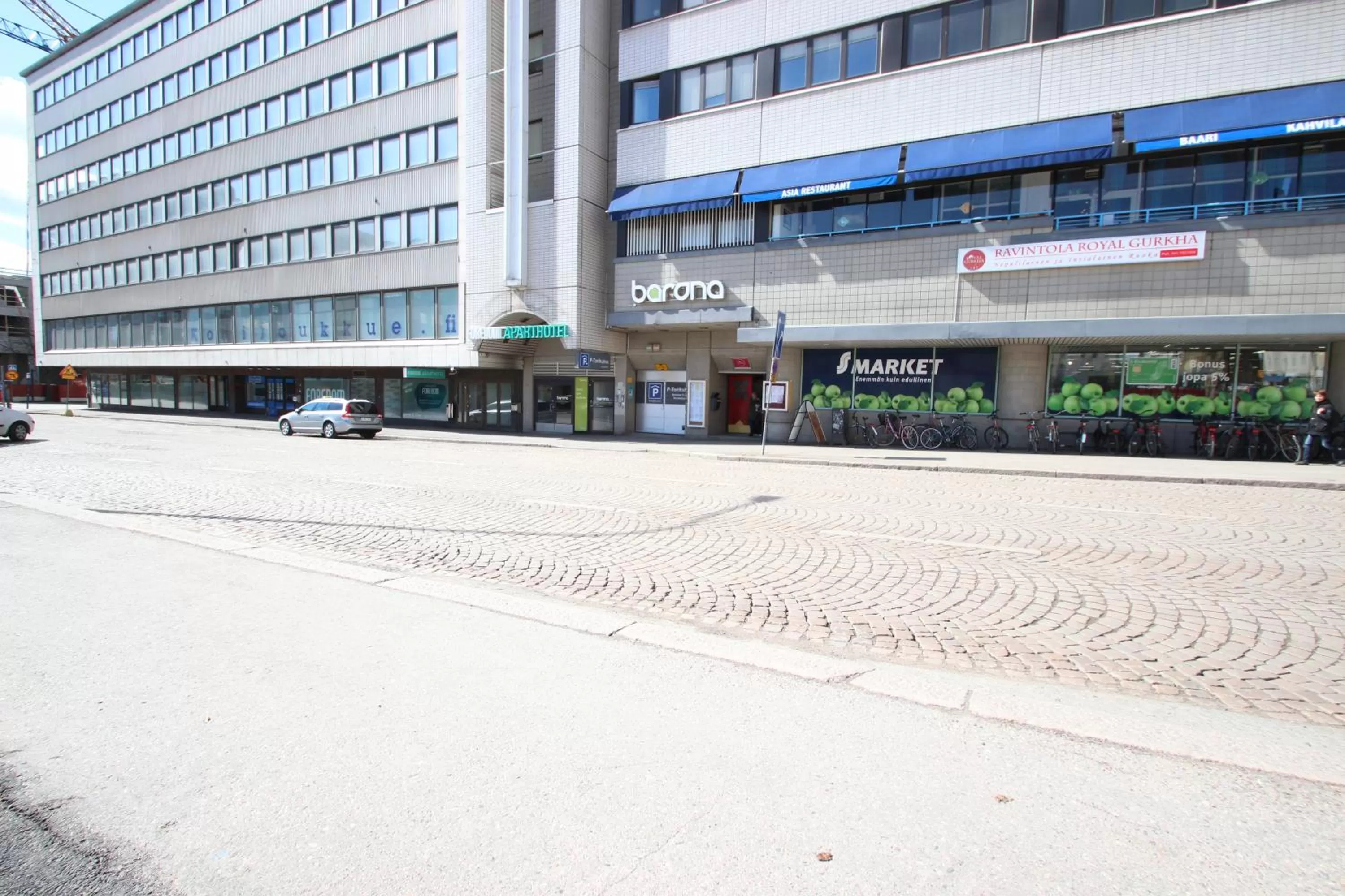Facade/entrance in Forenom Aparthotel Lahti