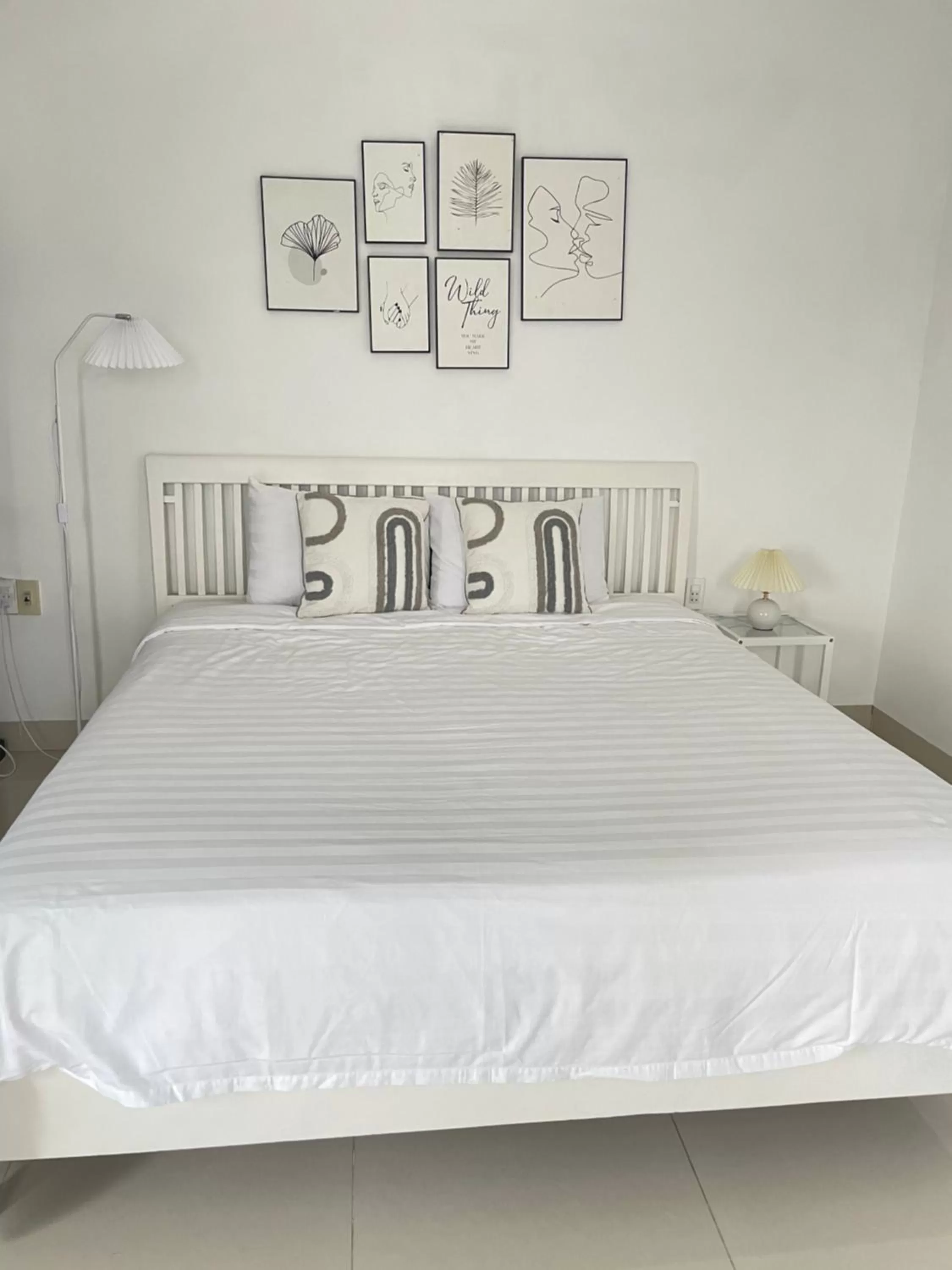 Bed in Ancient Terracotta Villa