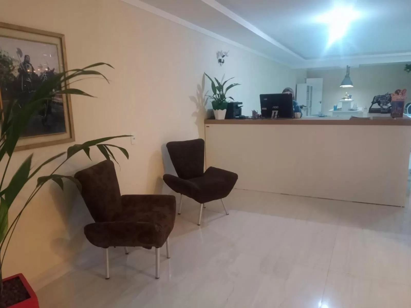 Lobby or reception in Pousada Cavalero