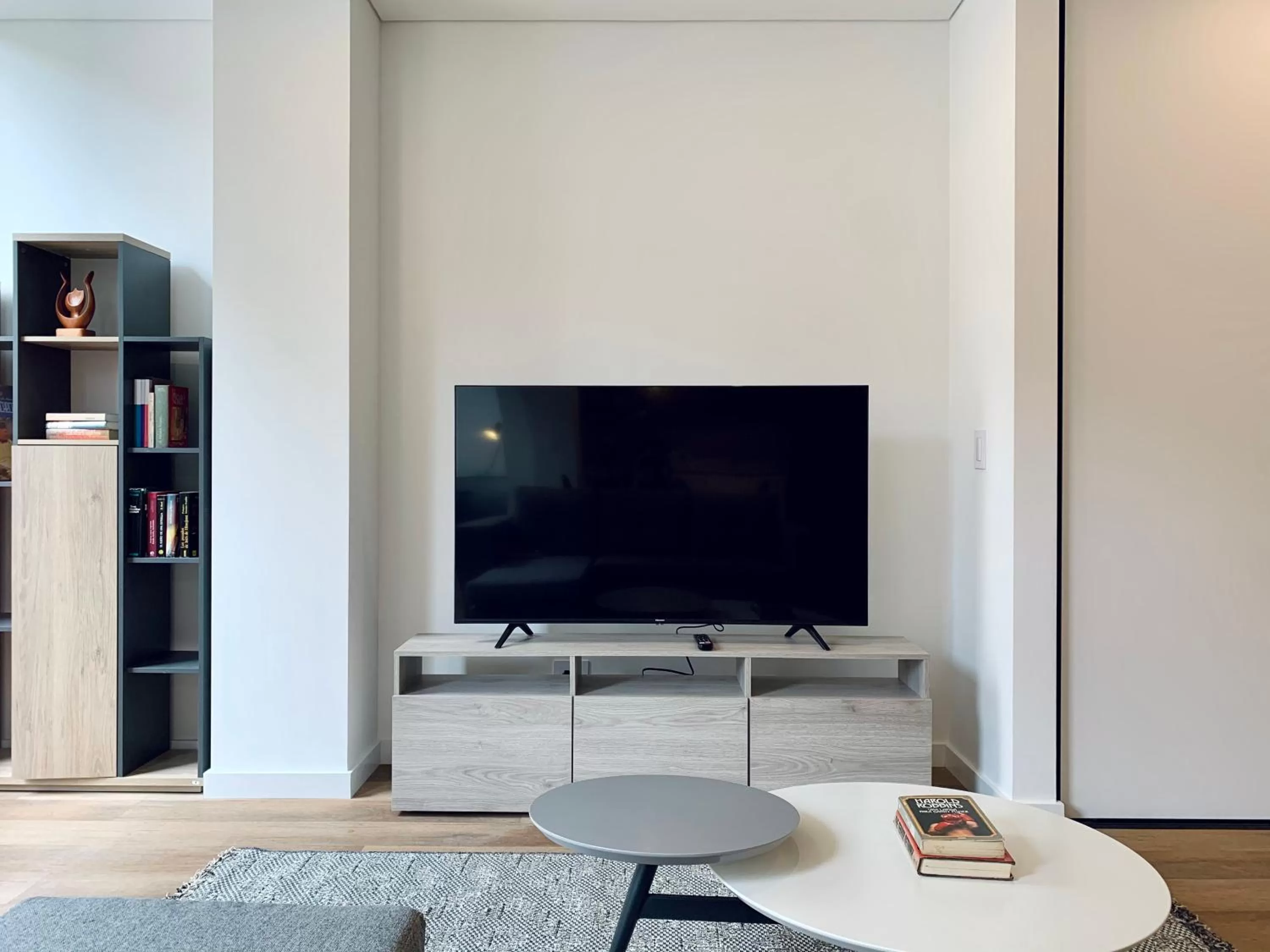 TV/Entertainment Center in Kubik apartments in Exclusive Virrey