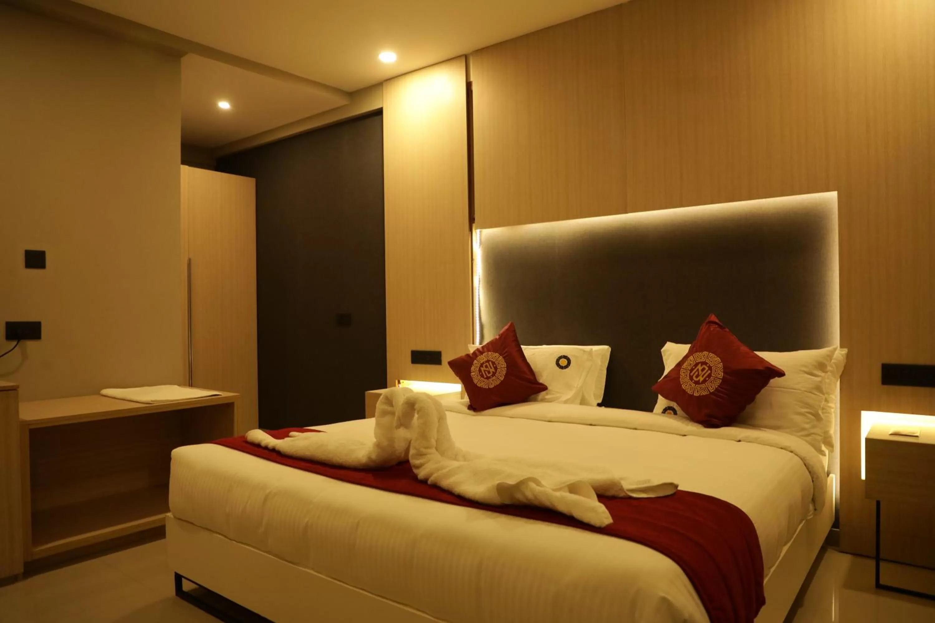 Bed in Noor jehan's Grand Noor