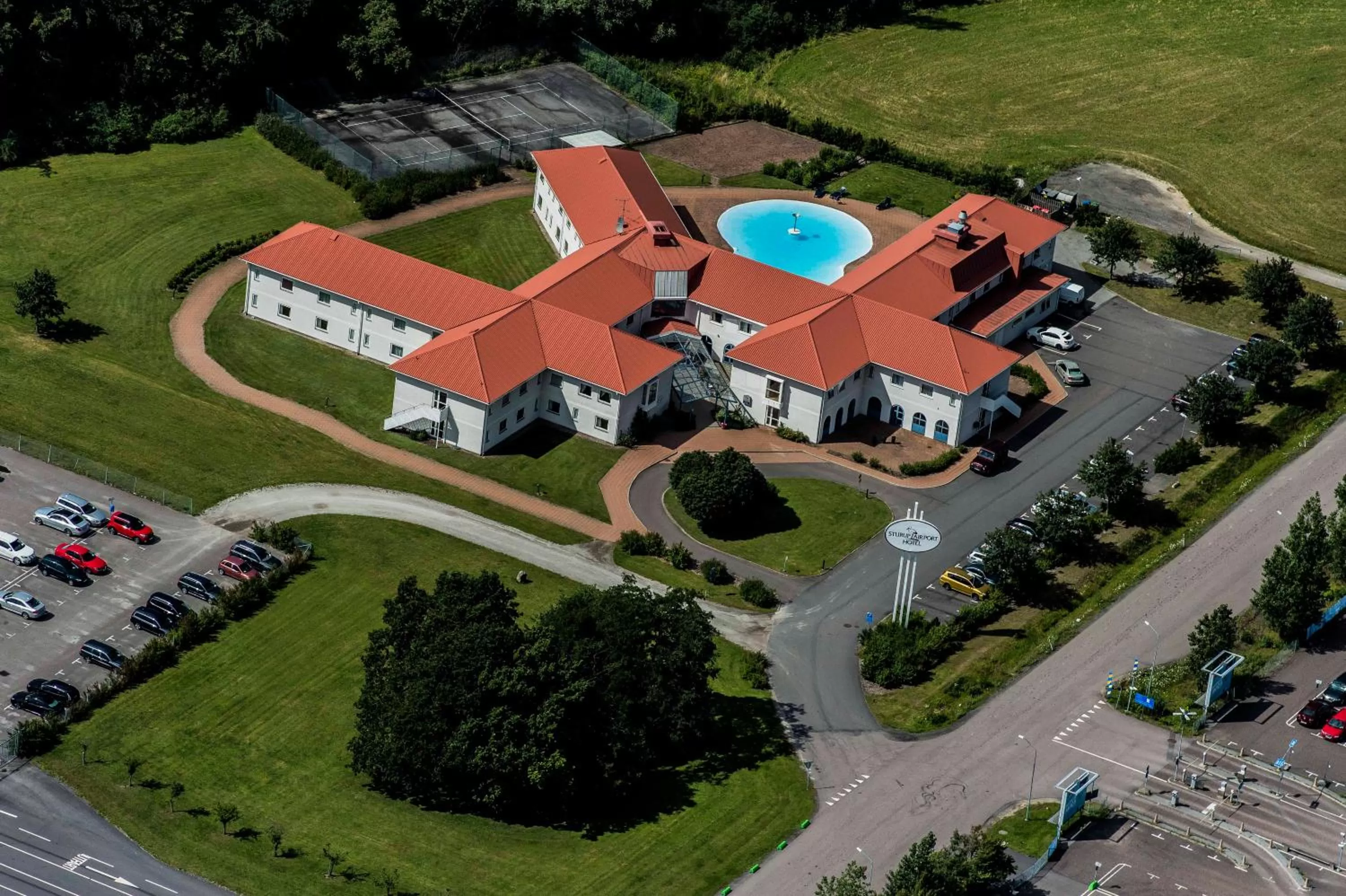 Off site in Sturup Airport Hotel