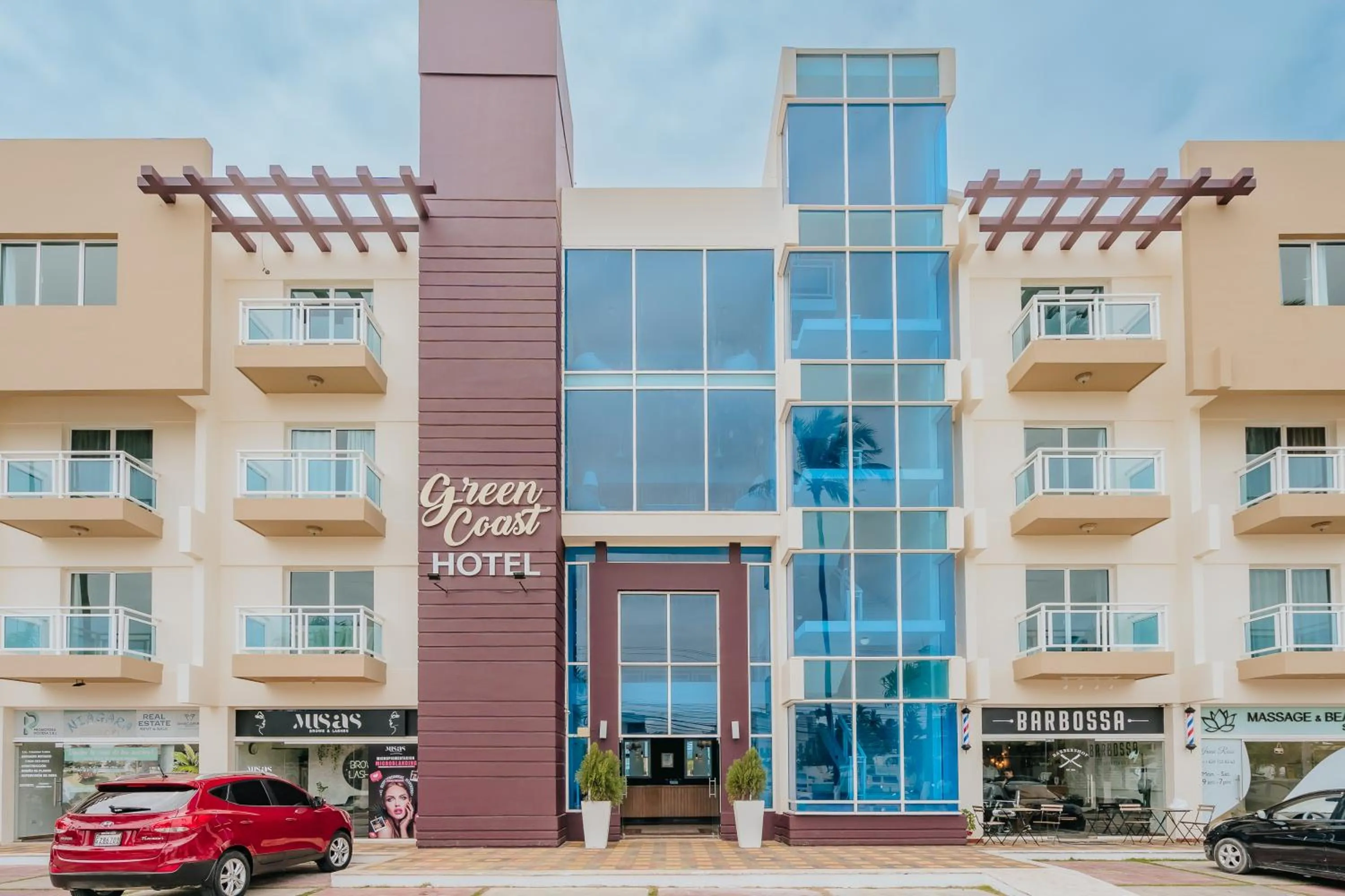 Property building in Green Coast Hotel