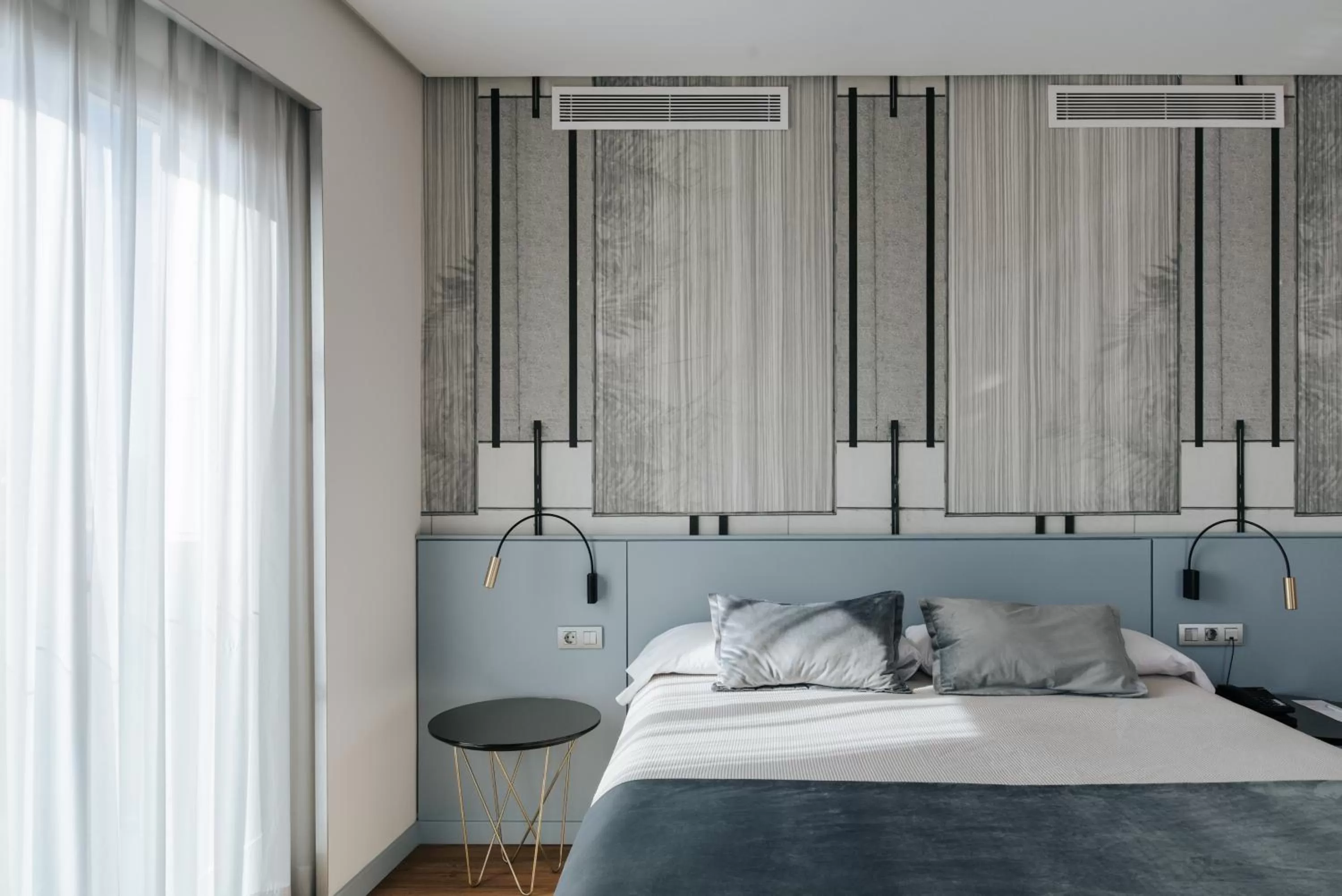 Bed in Hotel Neptuno Playa & Spa