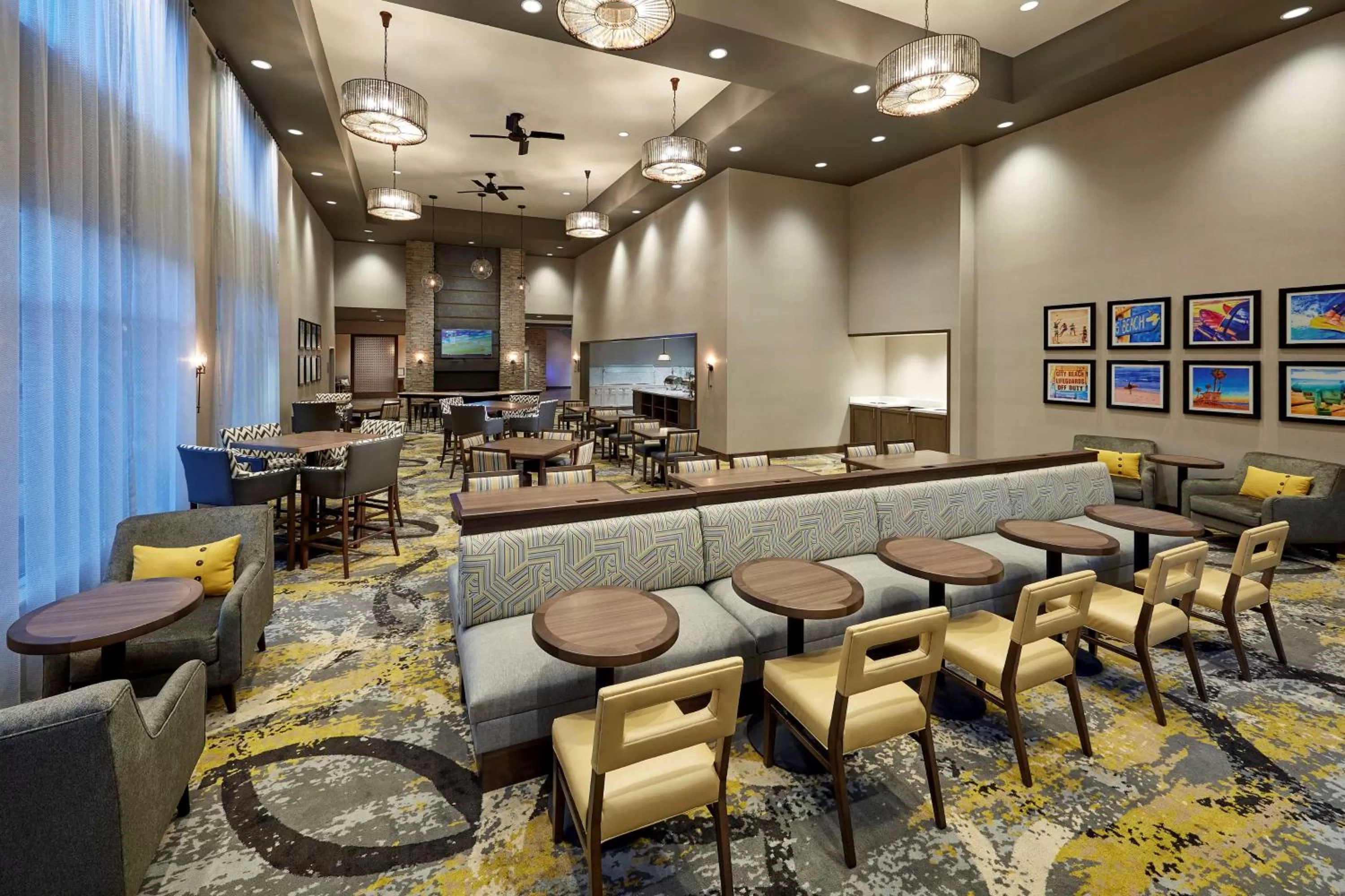Dining area in Homewood Suites By Hilton Los Angeles Redondo Beach