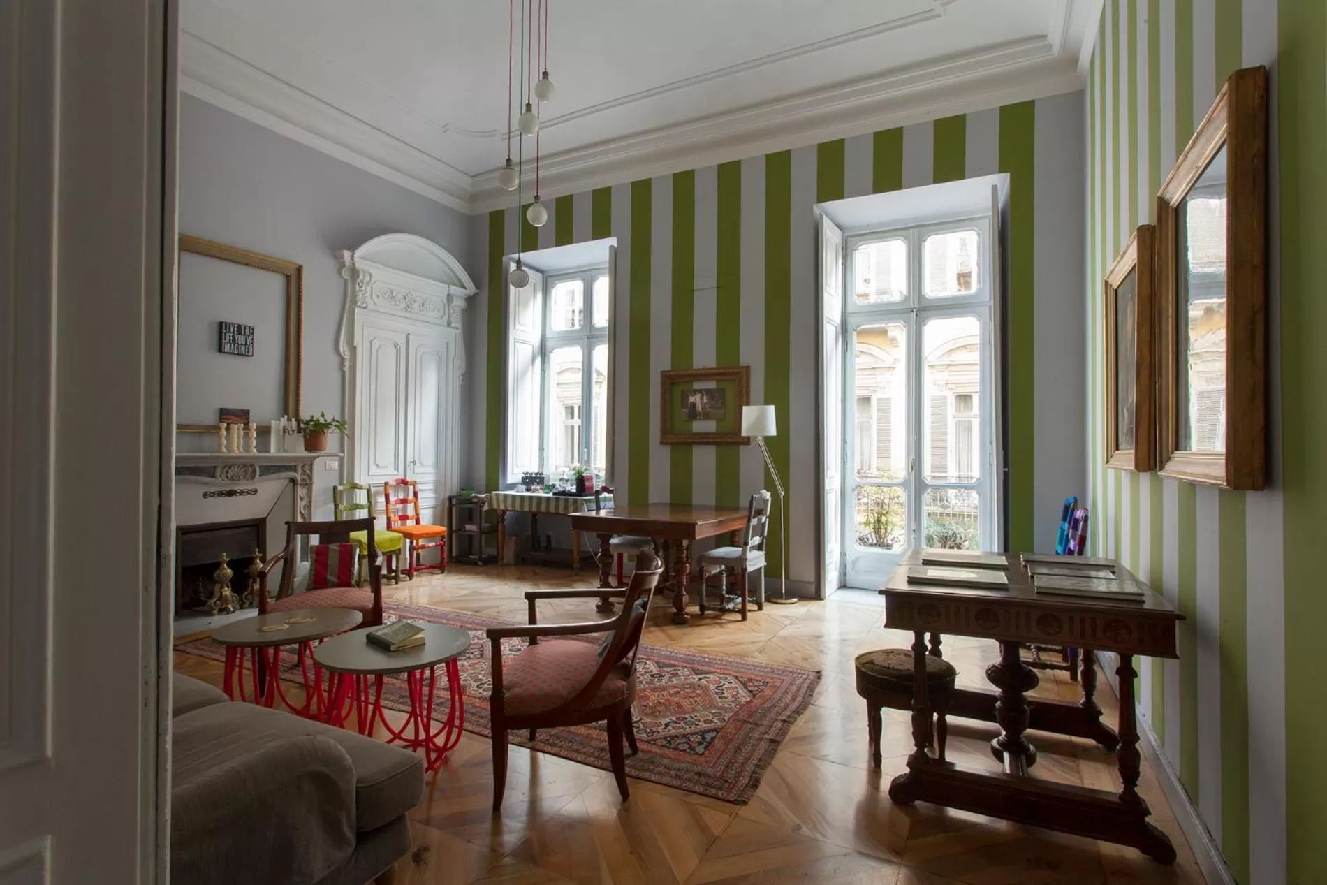 Living room in Palazzo Bellini