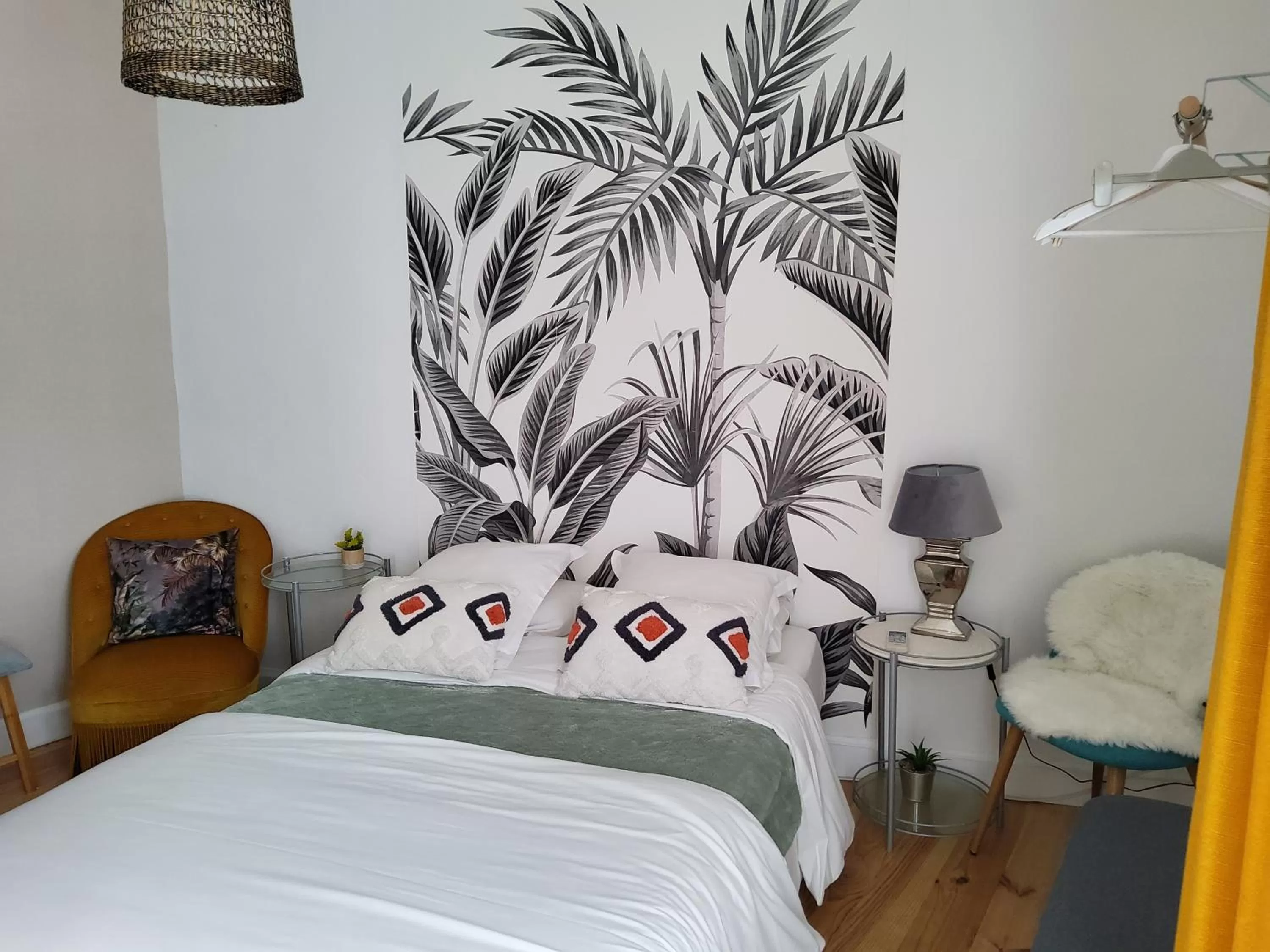 Bed in Le 9 en Cuisine