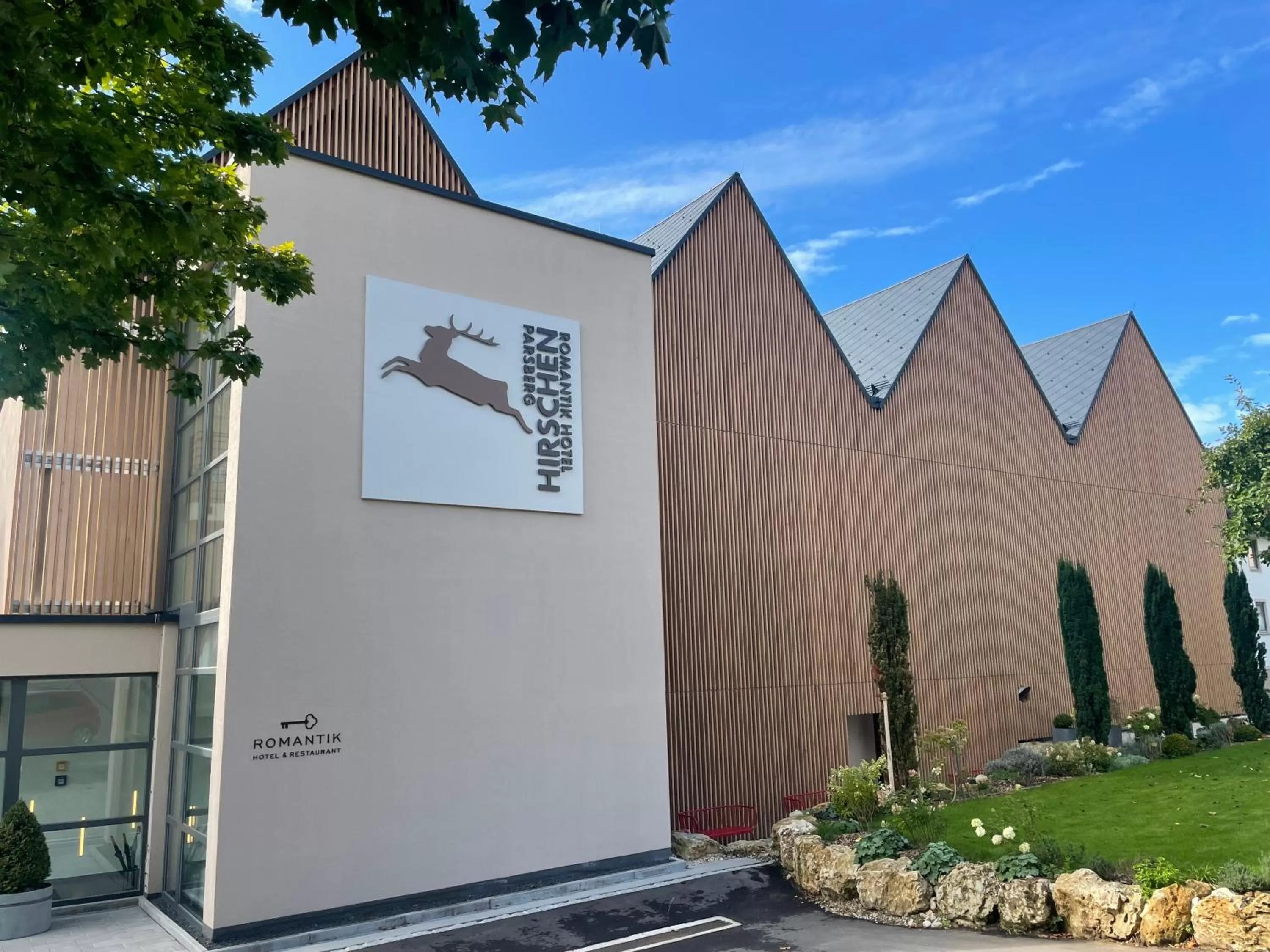 Property building in Romantik Hotel Hirschen
