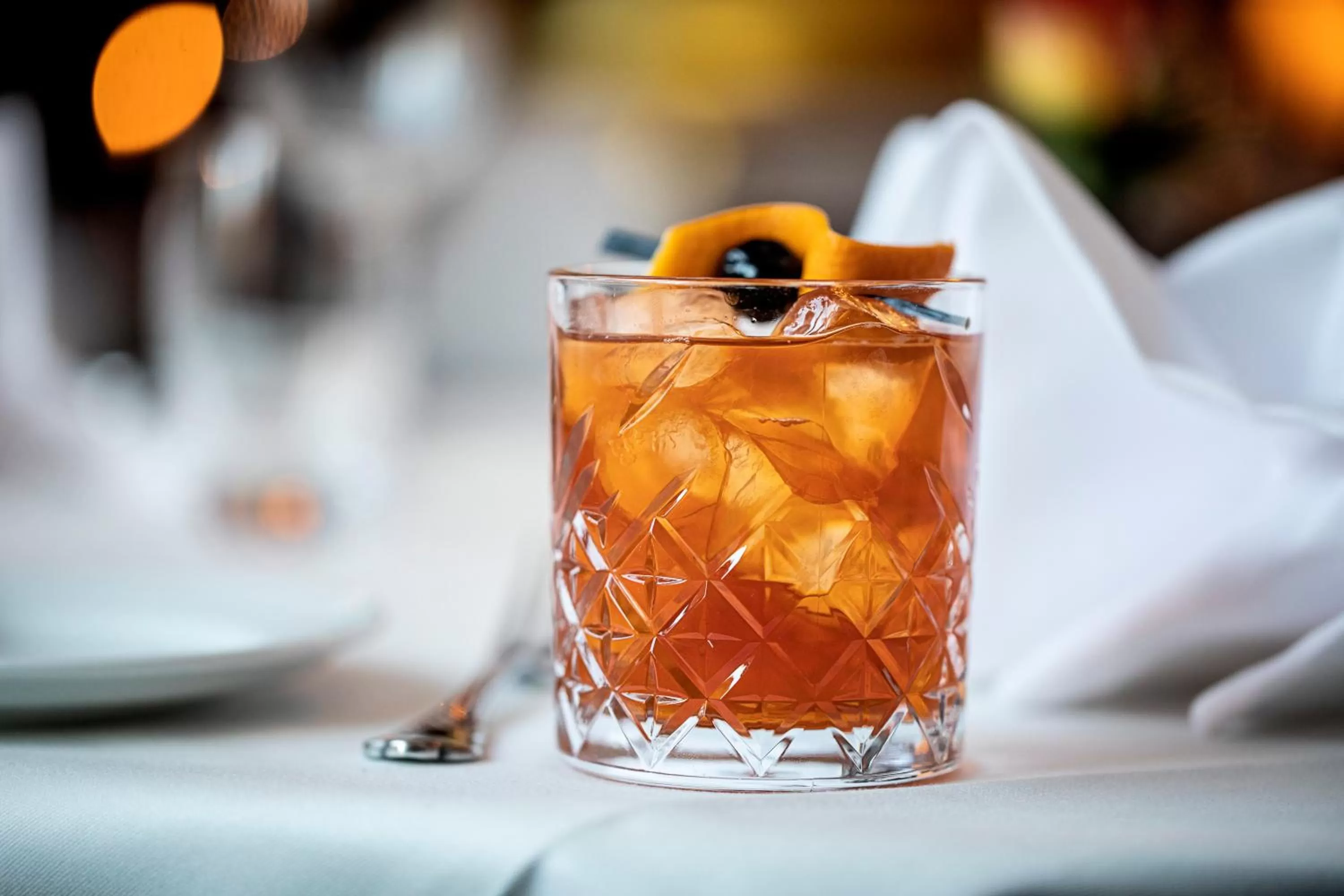 Alcoholic drinks in First Hotel Grand