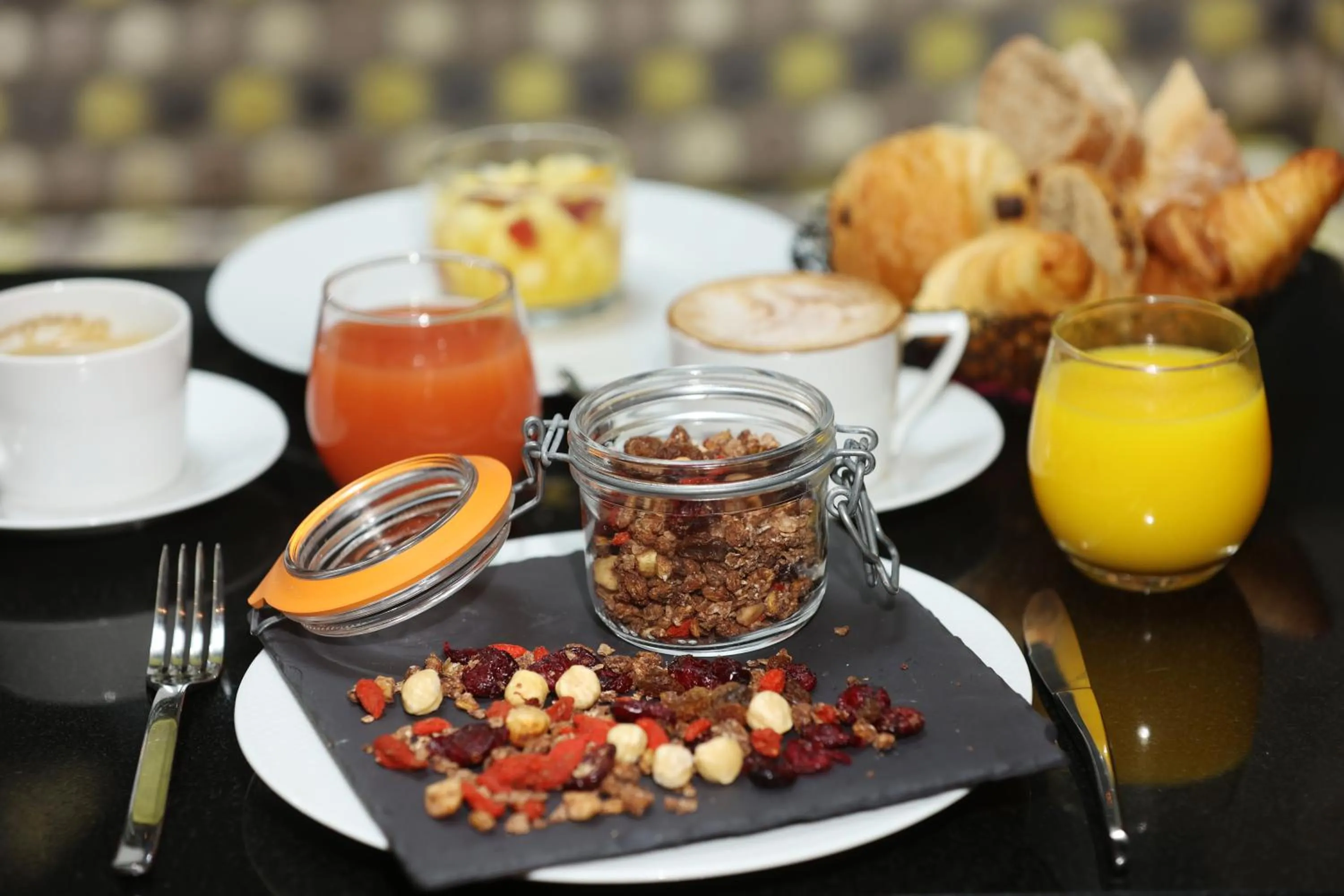 Breakfast in Hôtel Baume