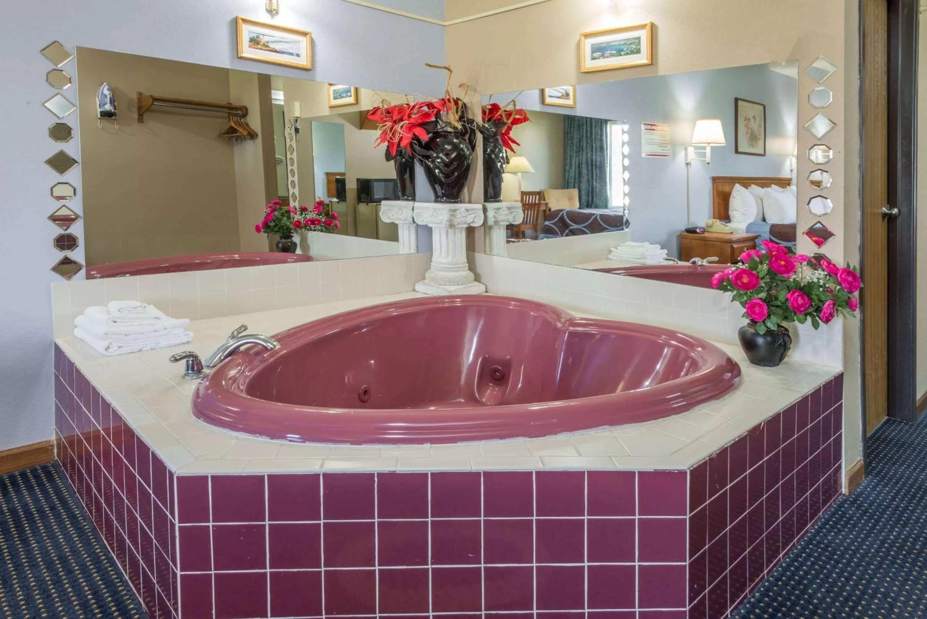 Photo of the whole room in Super 8 by Wyndham O'Fallon MO/St. Louis Area