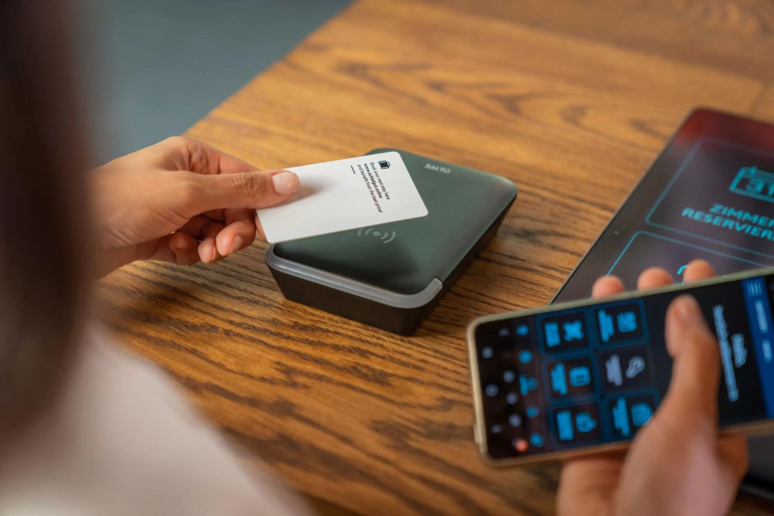 Lobby or reception in Hotel Seeburg