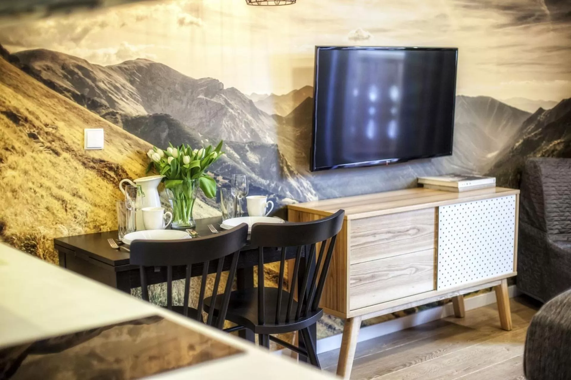 TV and multimedia in Aparthotel Giewont