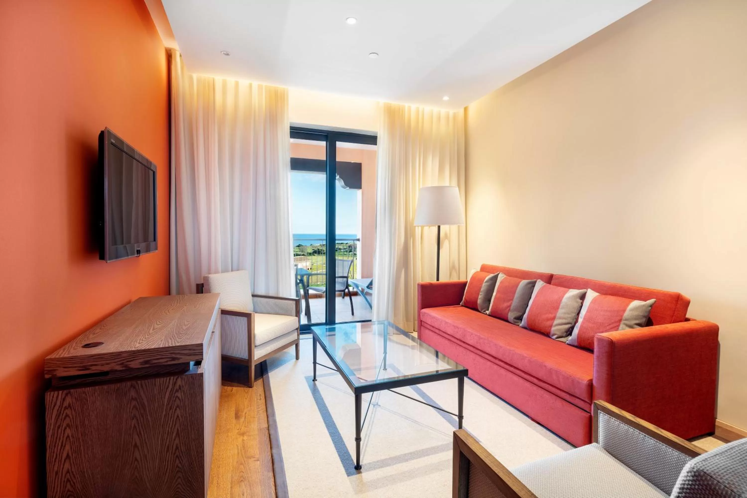 Living room in Cascade Wellness Resort