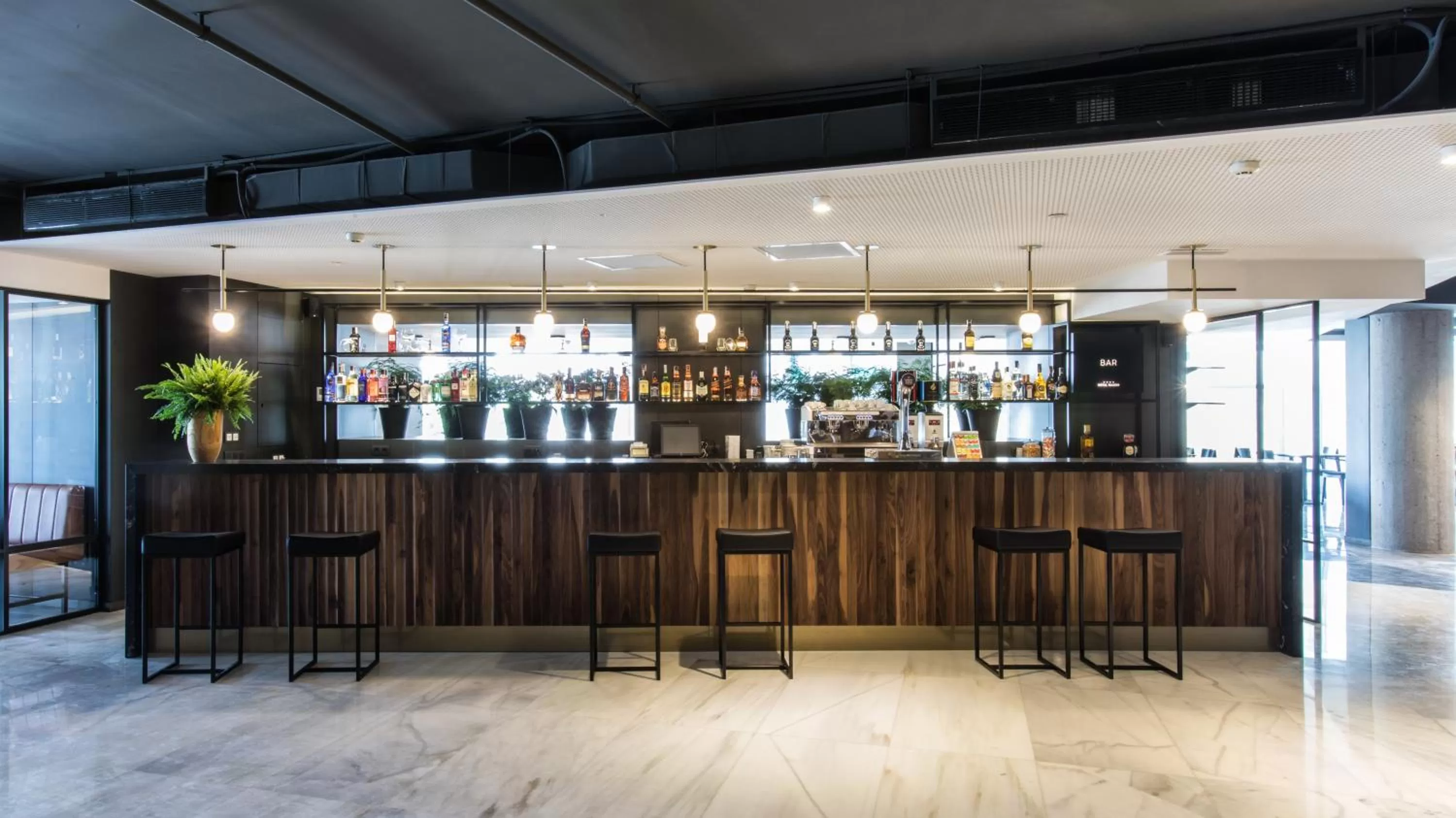 Lounge or bar in Hotel Riazor