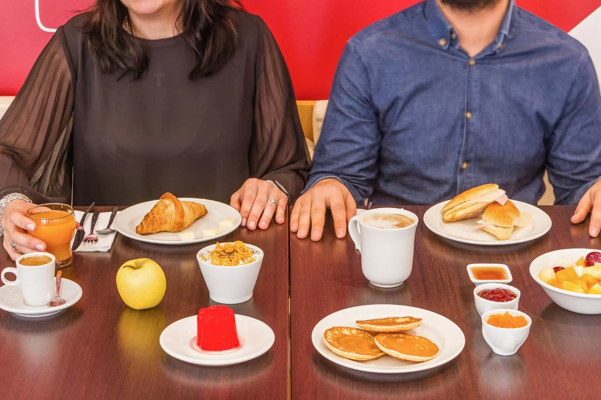Continental breakfast in ibis Bali Legian Street