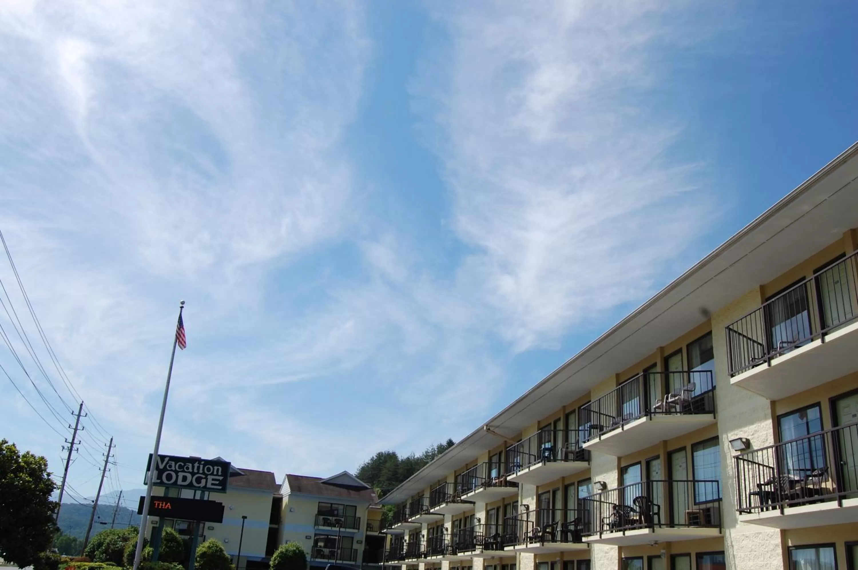 Property building in Vacation Lodge