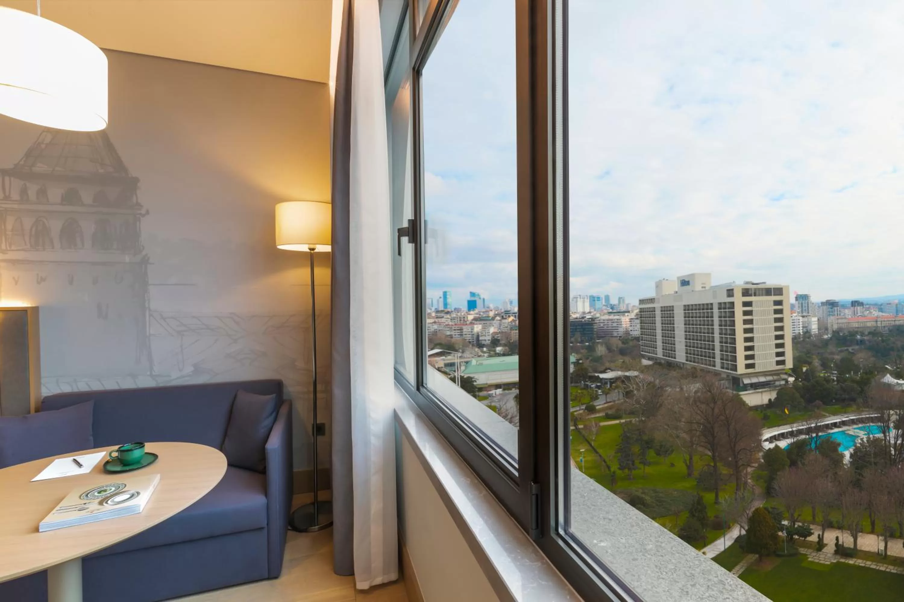 View (from property/room) in Radisson Hotel Istanbul Harbiye