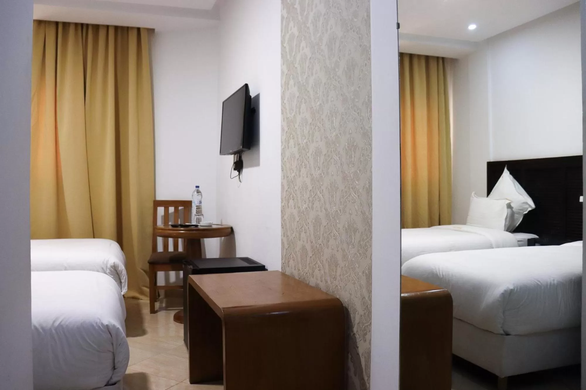 Bed in Hôtel Mansour