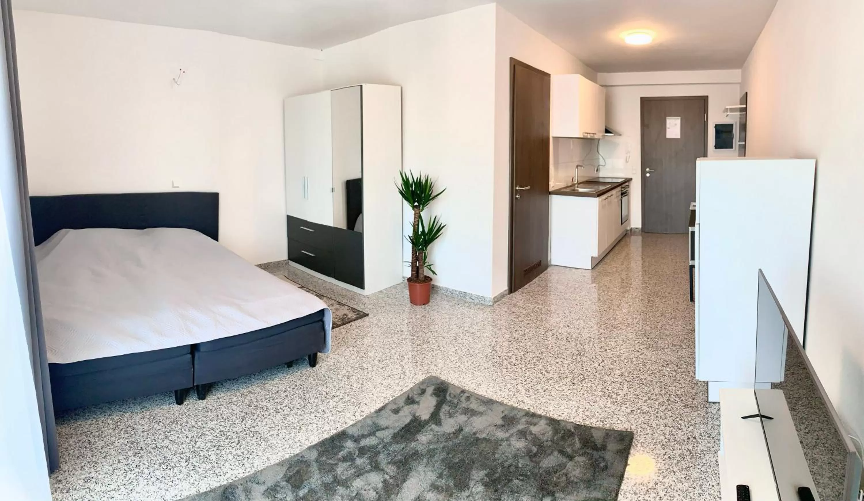 Photo of the whole room, Bed in Pent - Aparthotel Crailsheim