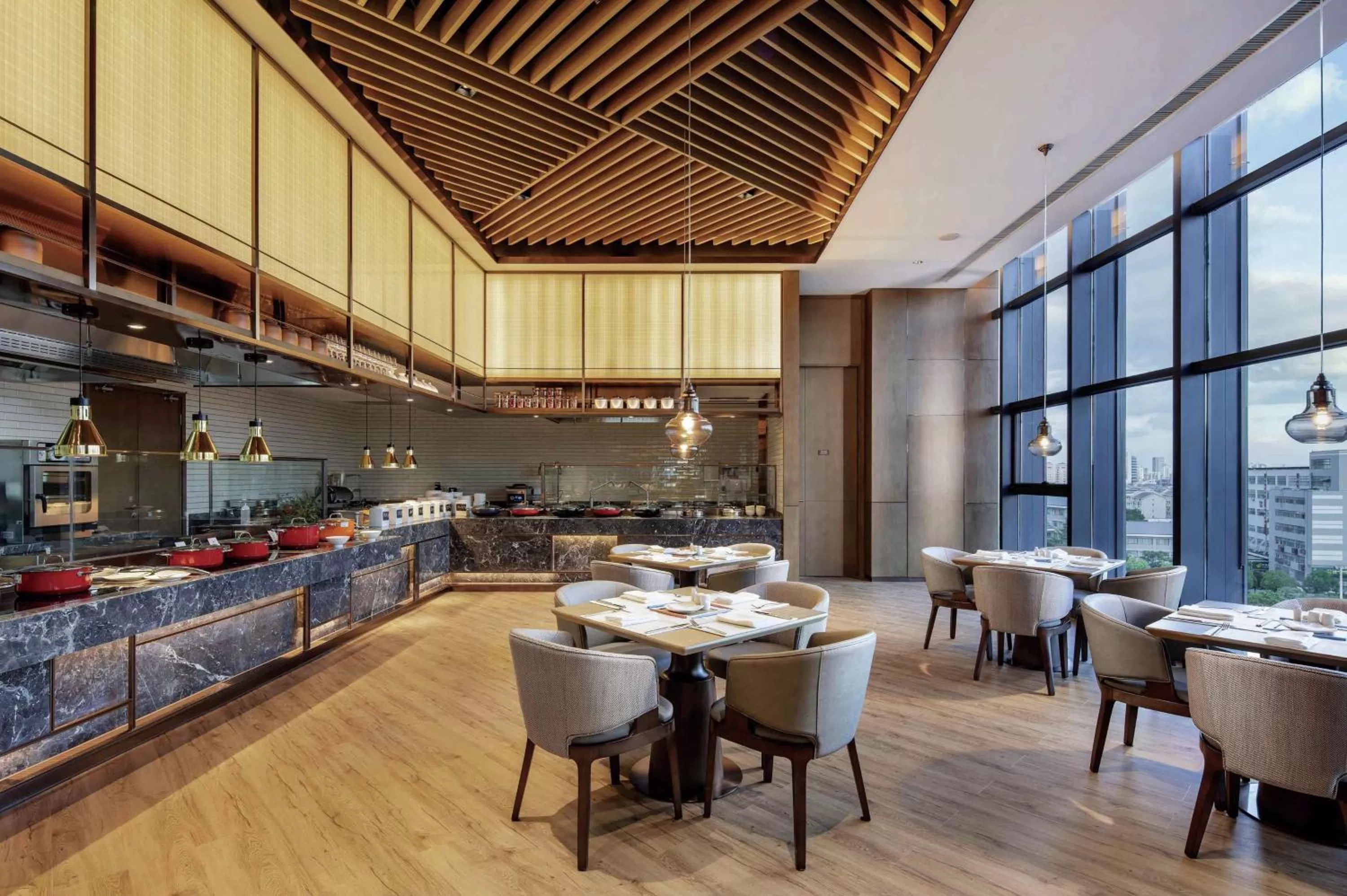 Restaurant/places to eat in Doubletree By Hilton Yangzhou