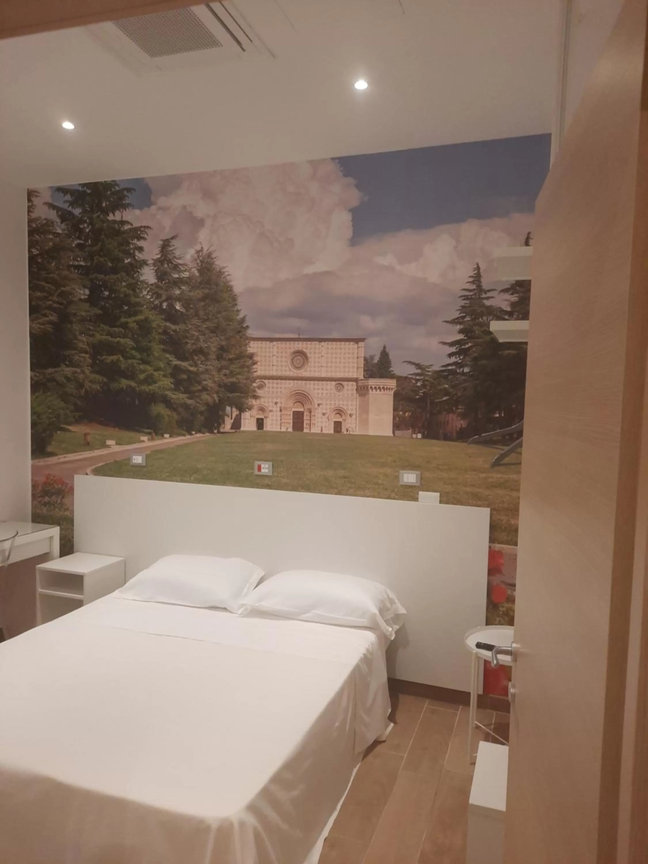 Bed in Hotel Porta Rivera