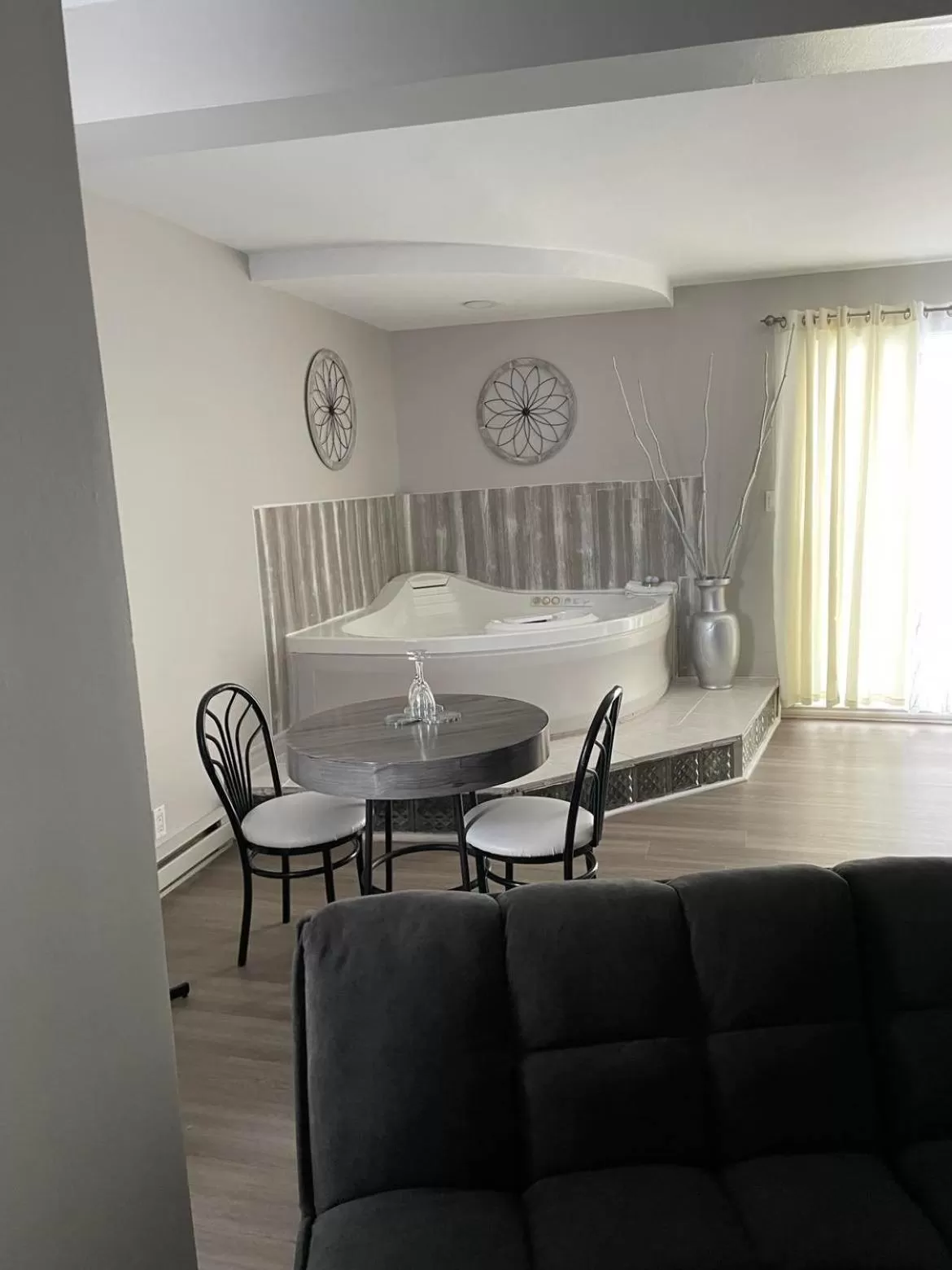 Dining area in Motel du rosier